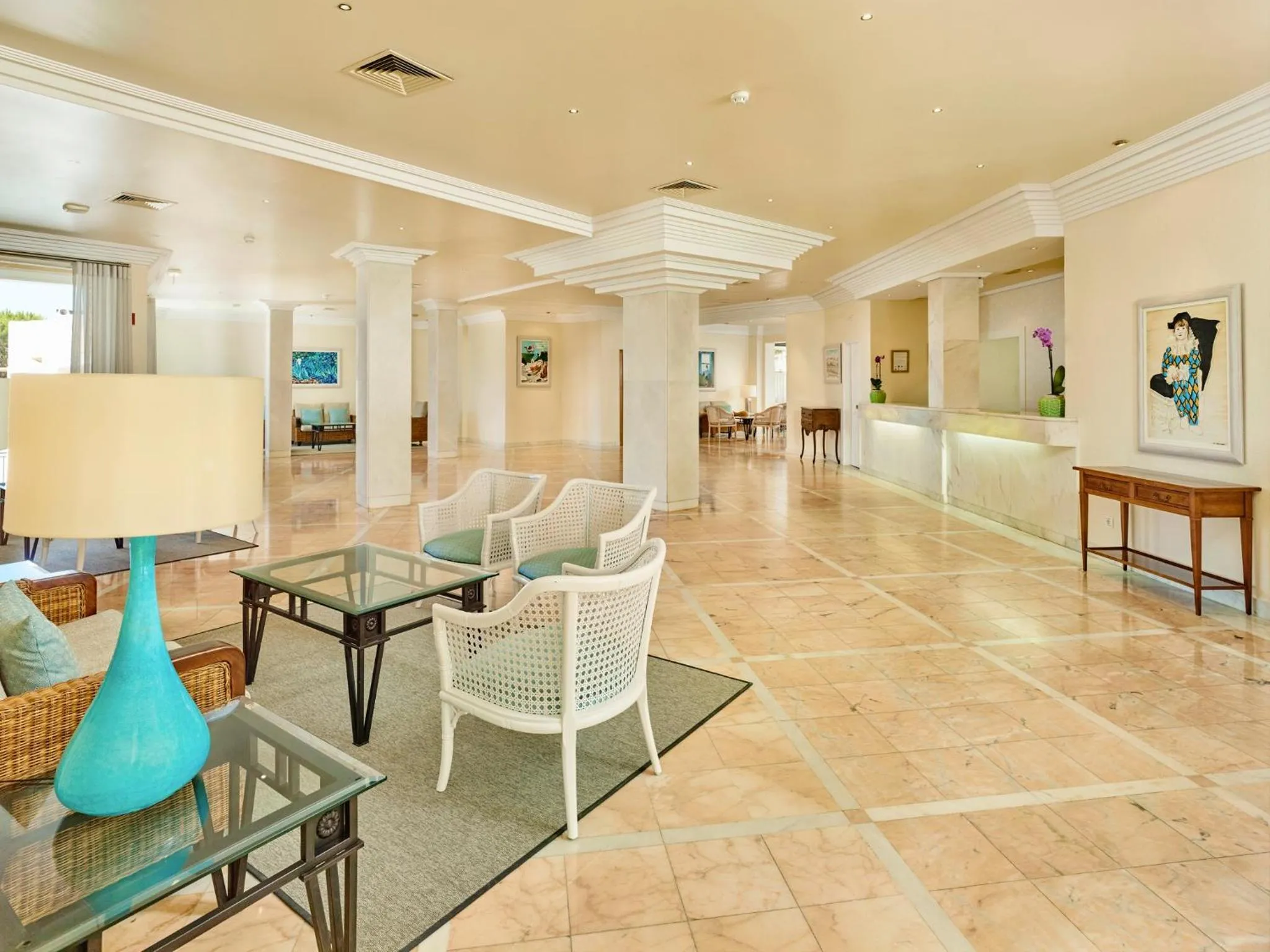 Lobby or reception in Ria Park Garden Hotel