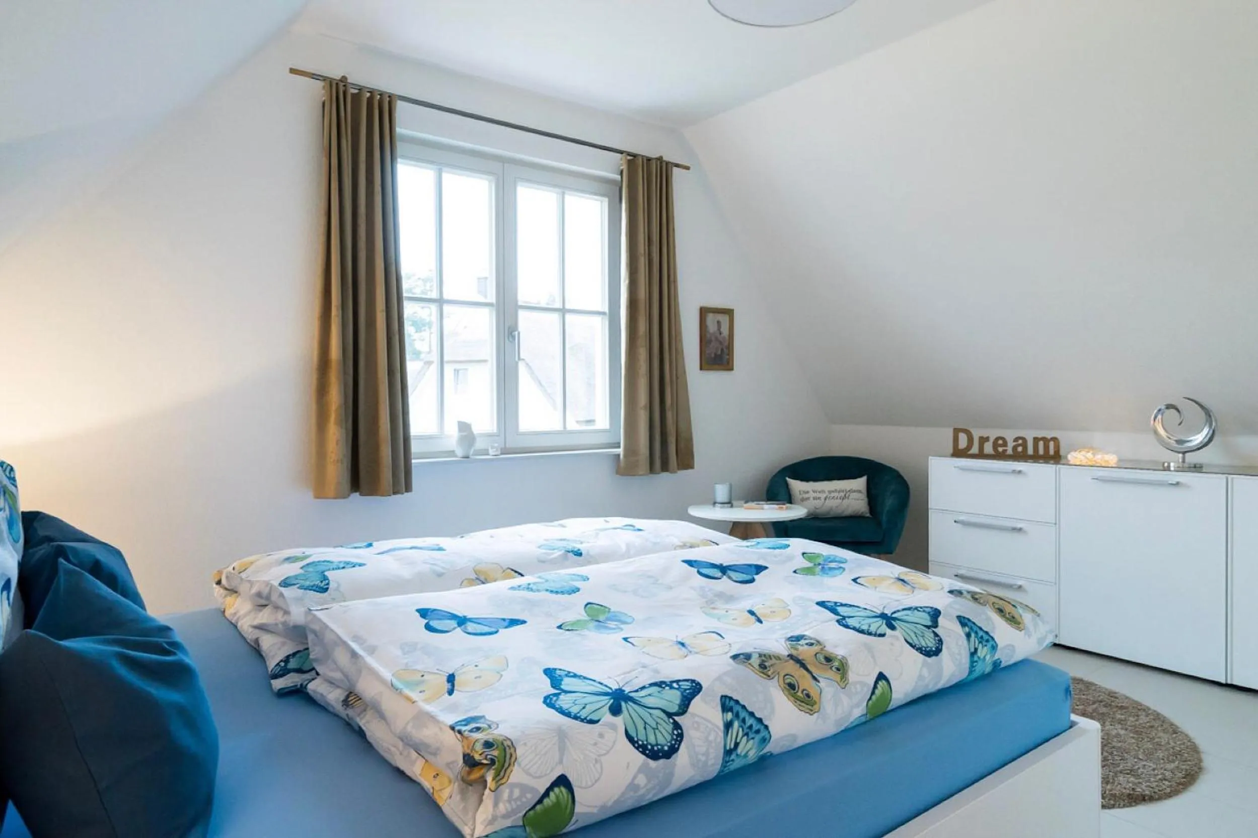Bedroom, Bed in Ferienhaus Stella