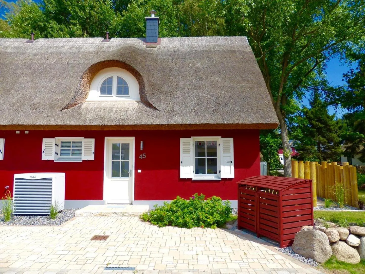Facade/entrance in Ferienhaus Stella