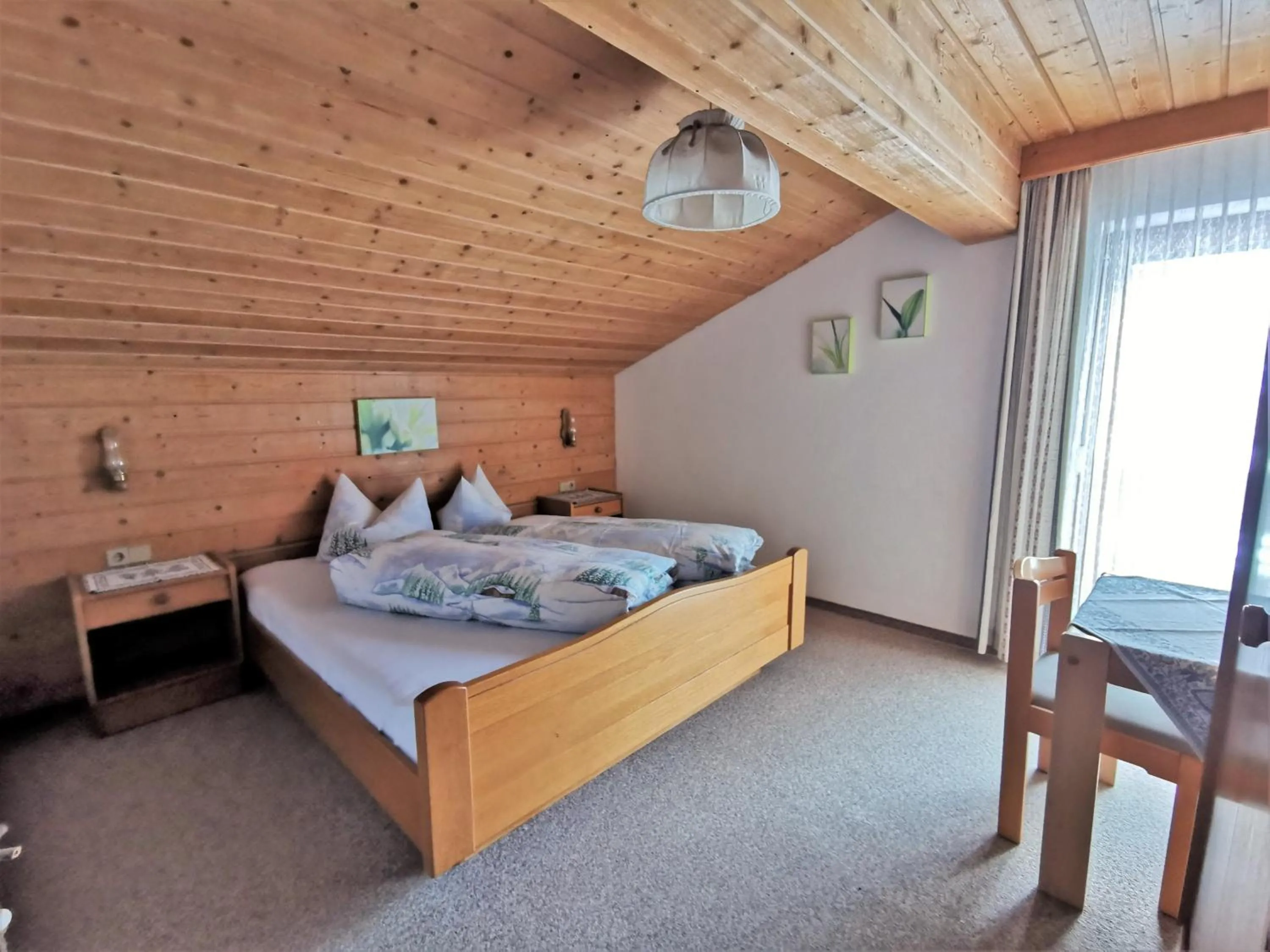 Bedroom, Bed in Haus Steinkarblick und Berghäusl