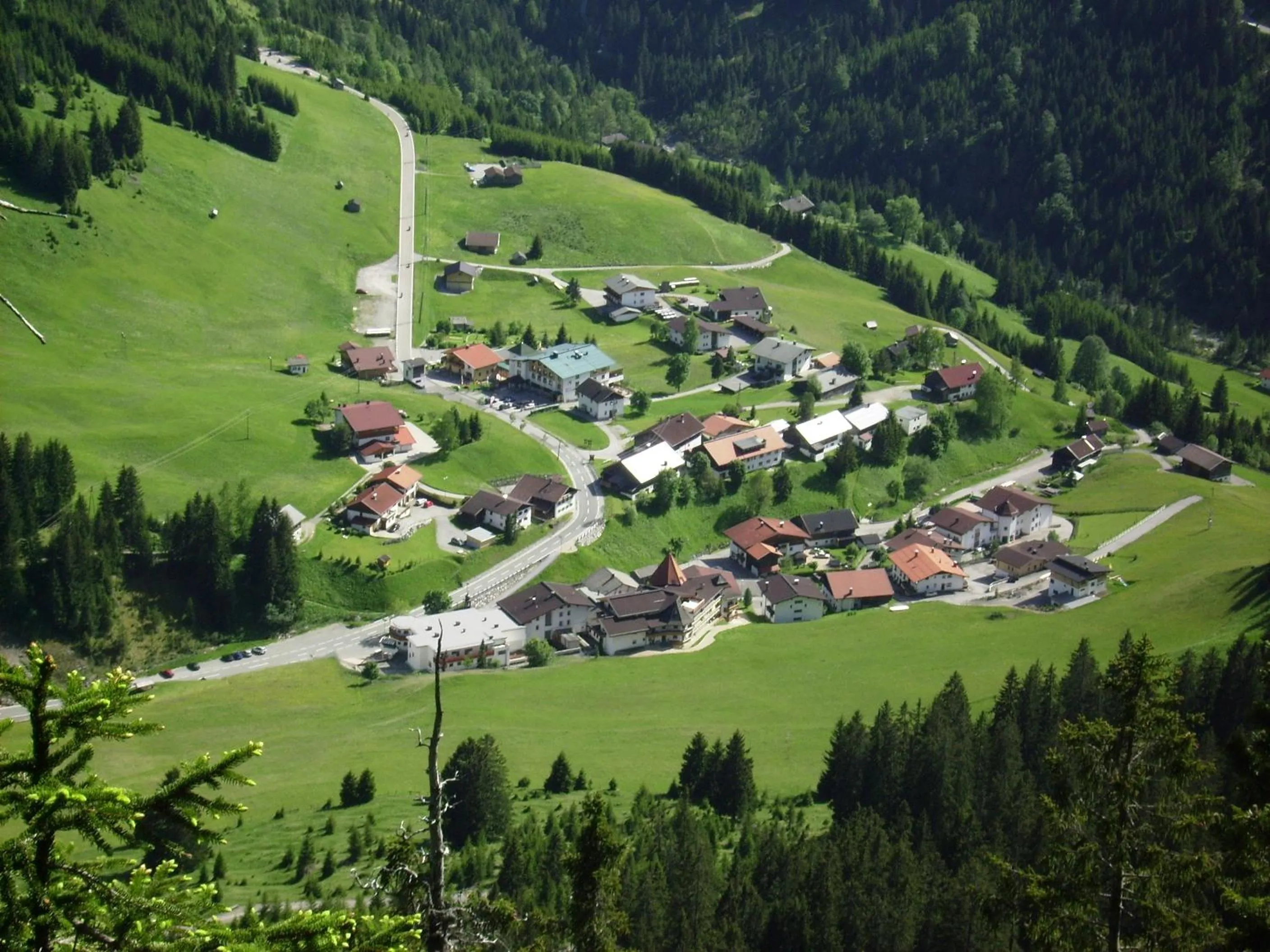 Natural landscape in Haus Steinkarblick und Berghäusl