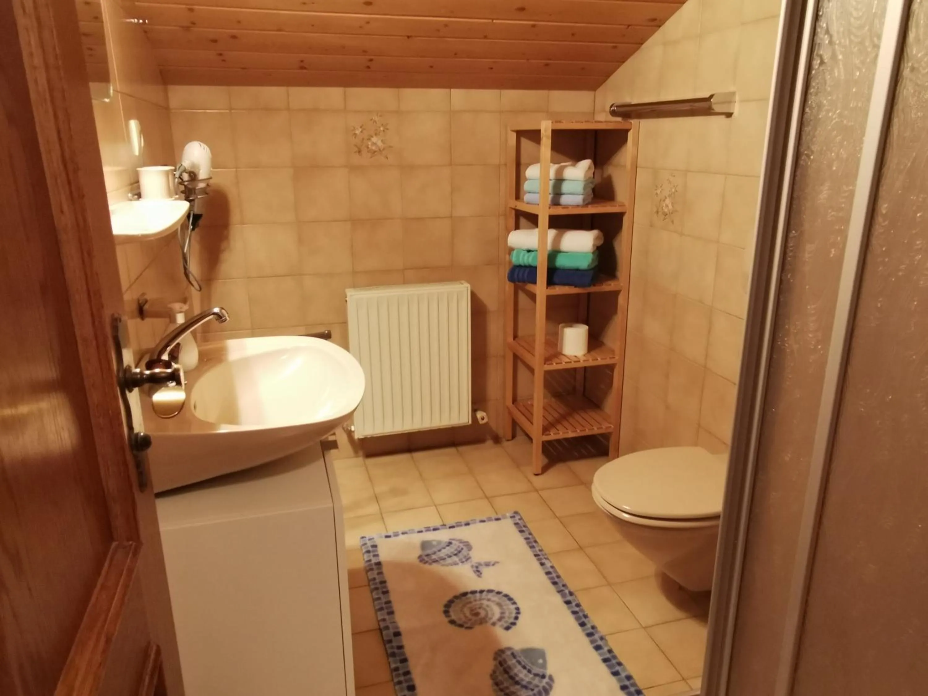 Bathroom in Haus Steinkarblick und Berghäusl