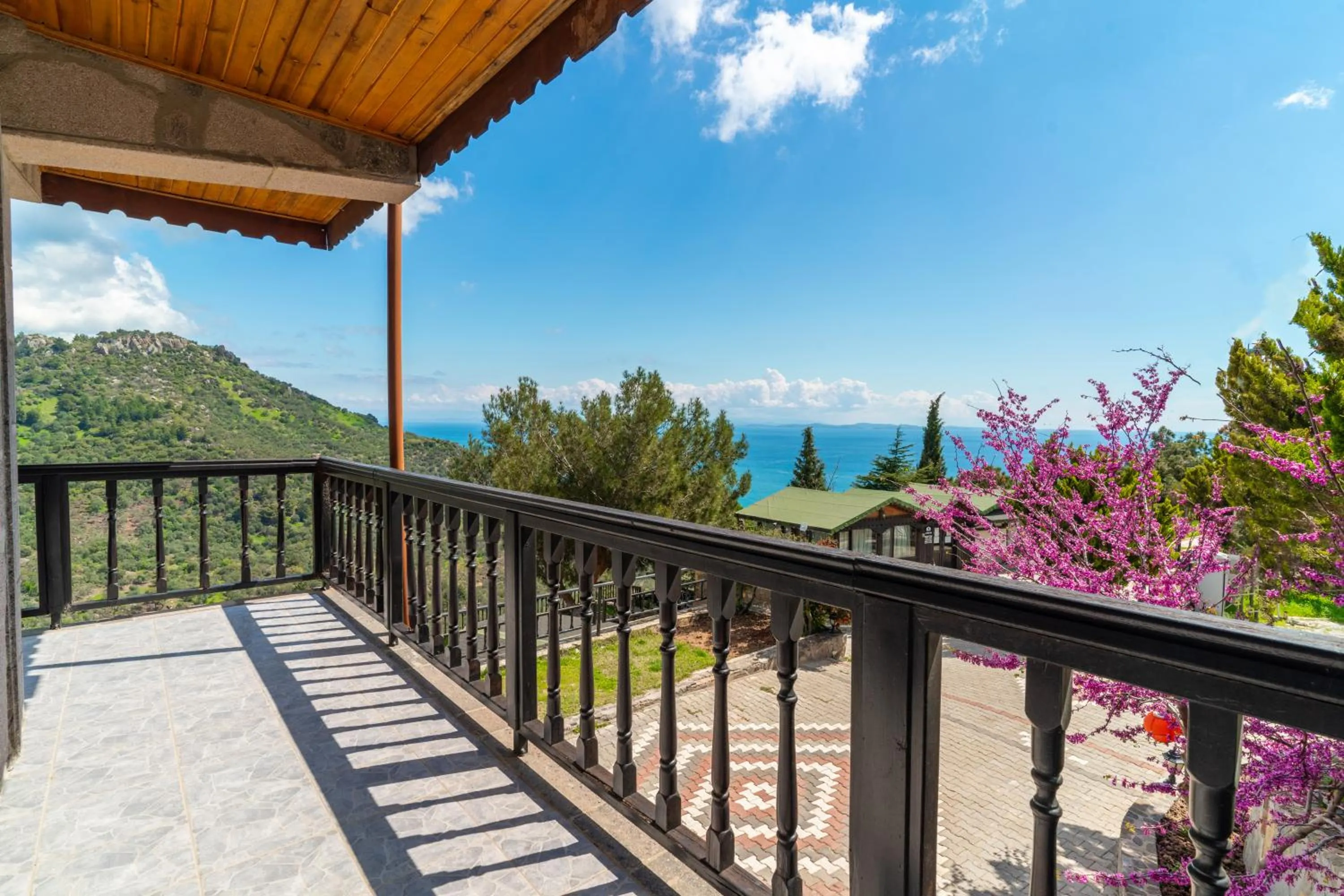 Balcony/Terrace in Assos Kartal Yuvasi Hotel