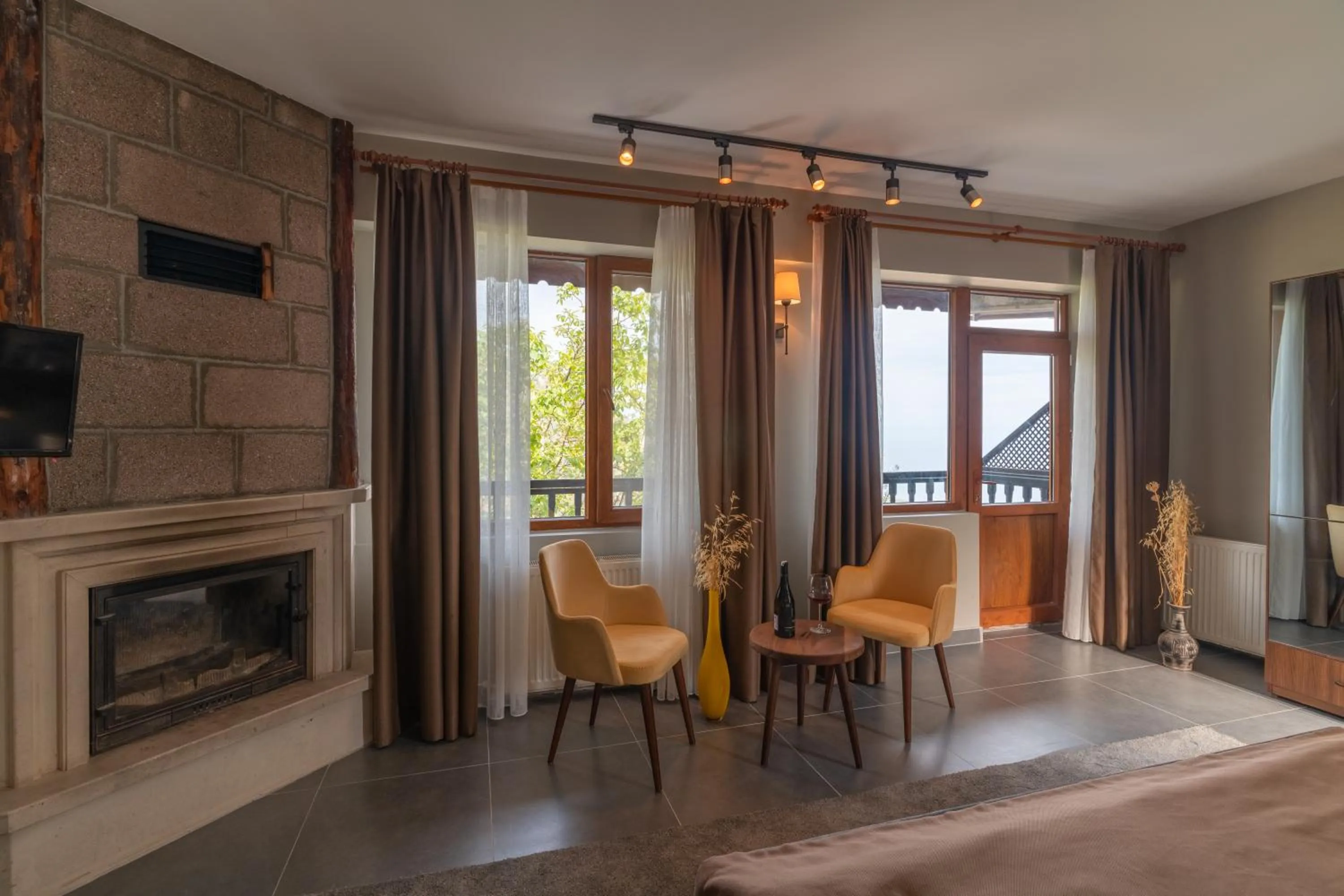 Seating area in Assos Kartal Yuvasi Hotel