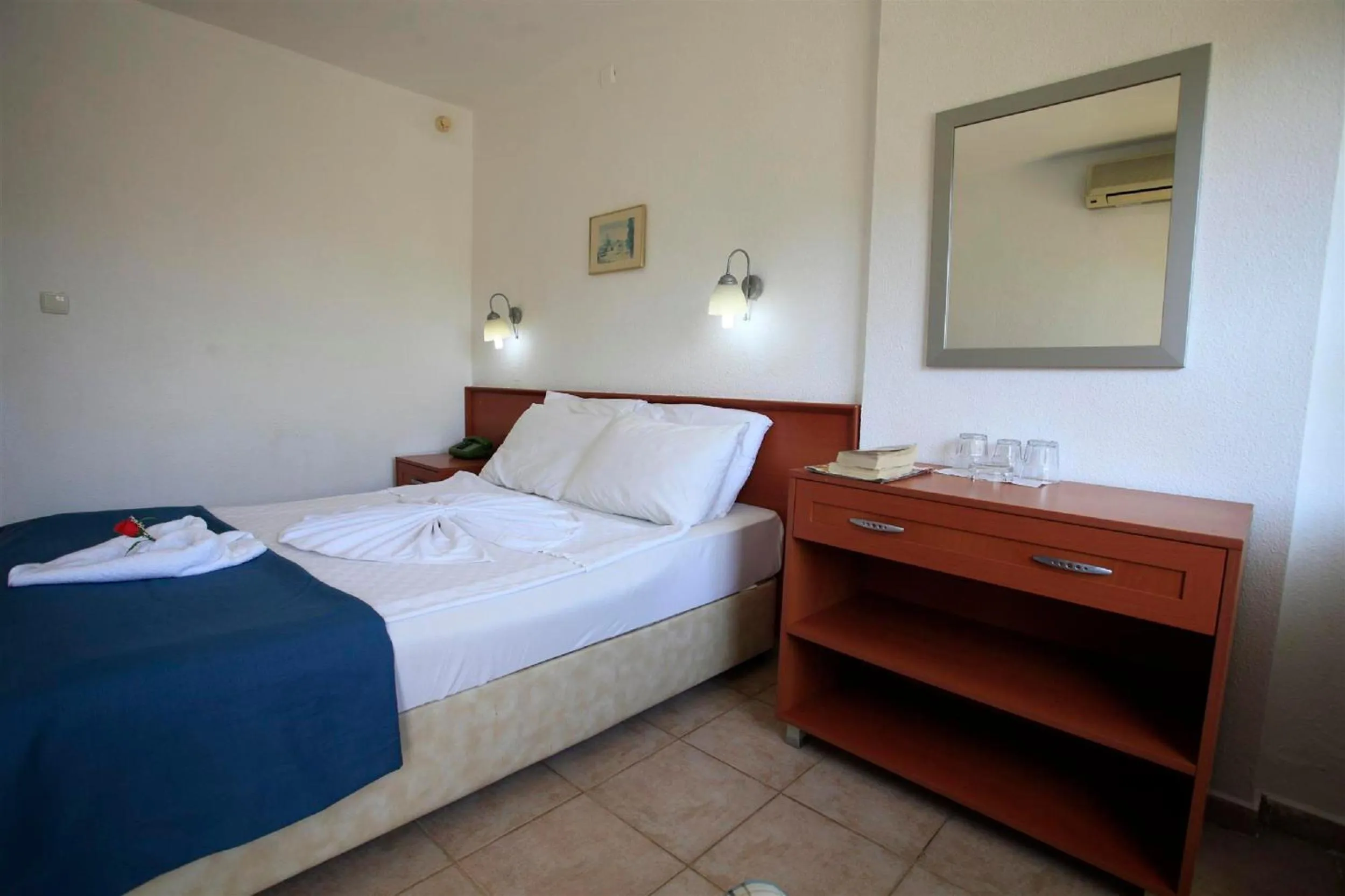 Bed in Private Hotel