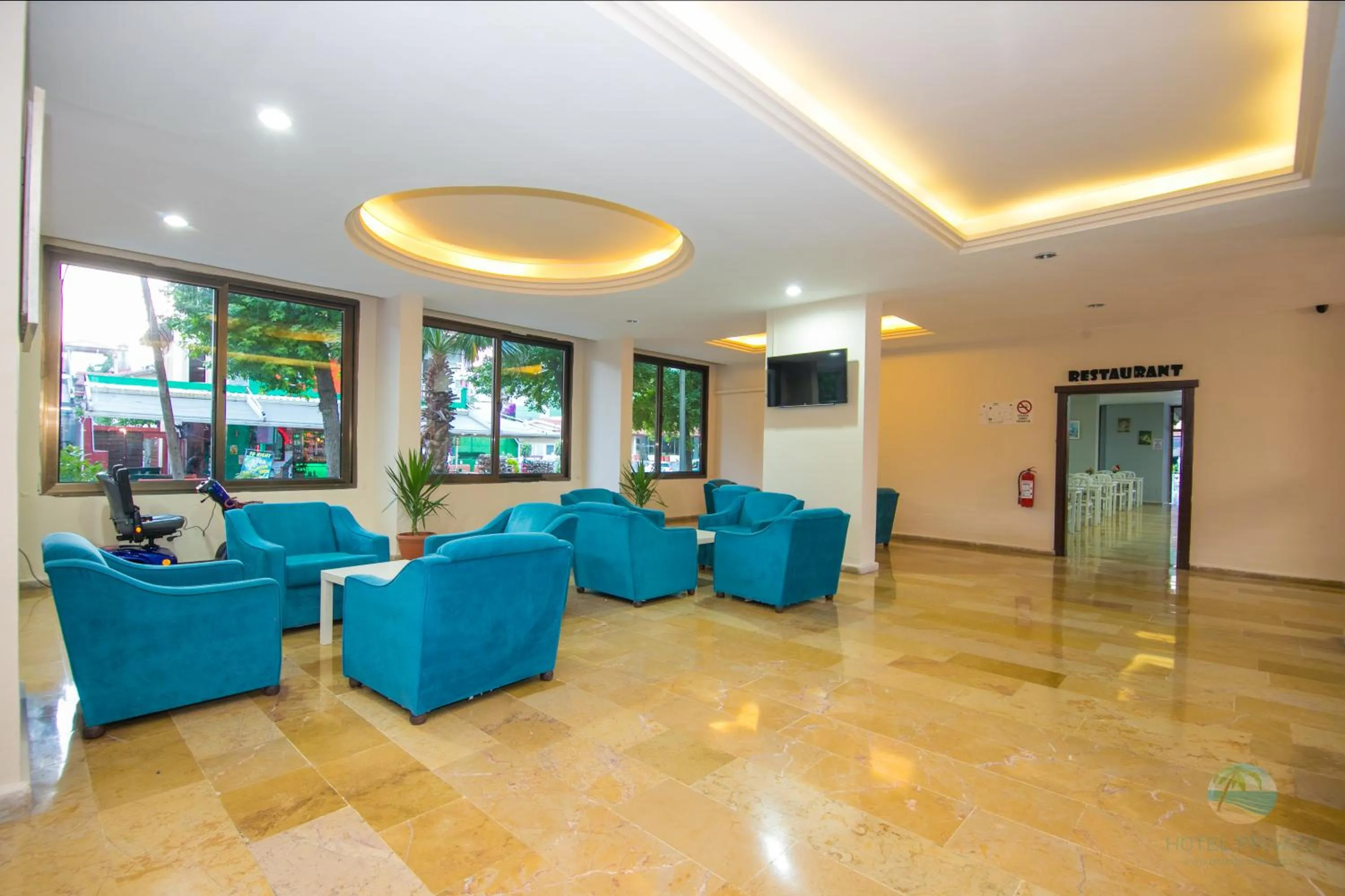 Lobby or reception in Private Hotel