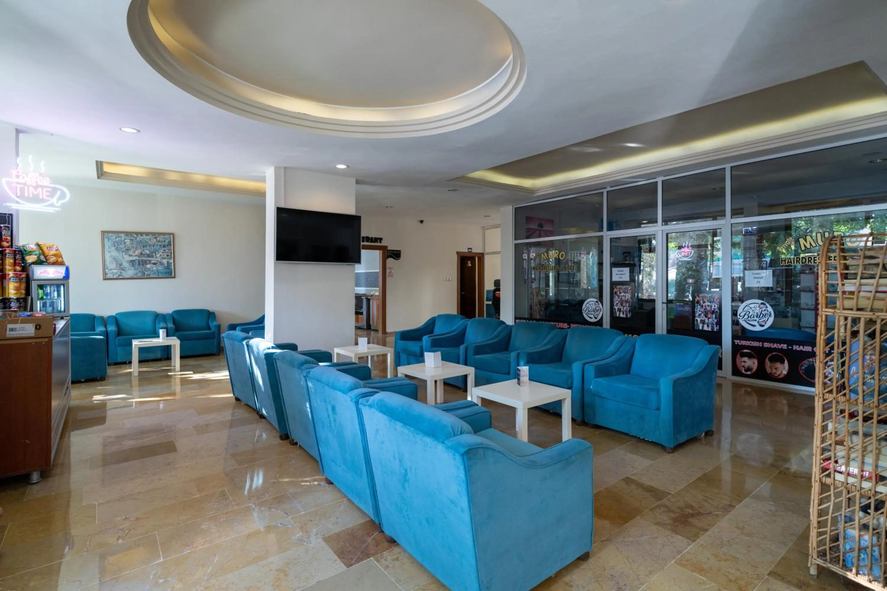 Seating area in Private Hotel