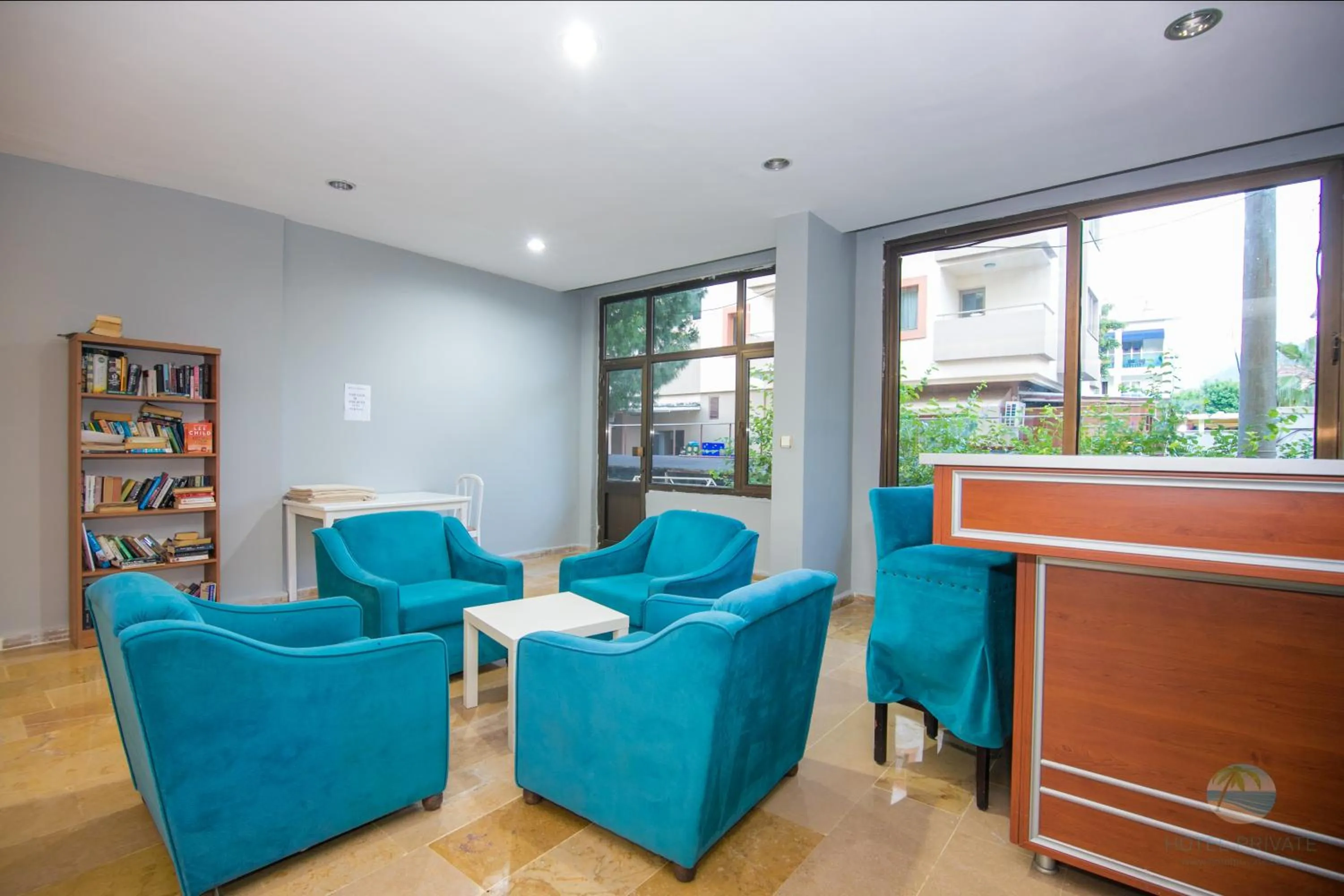 Lobby or reception in Private Hotel