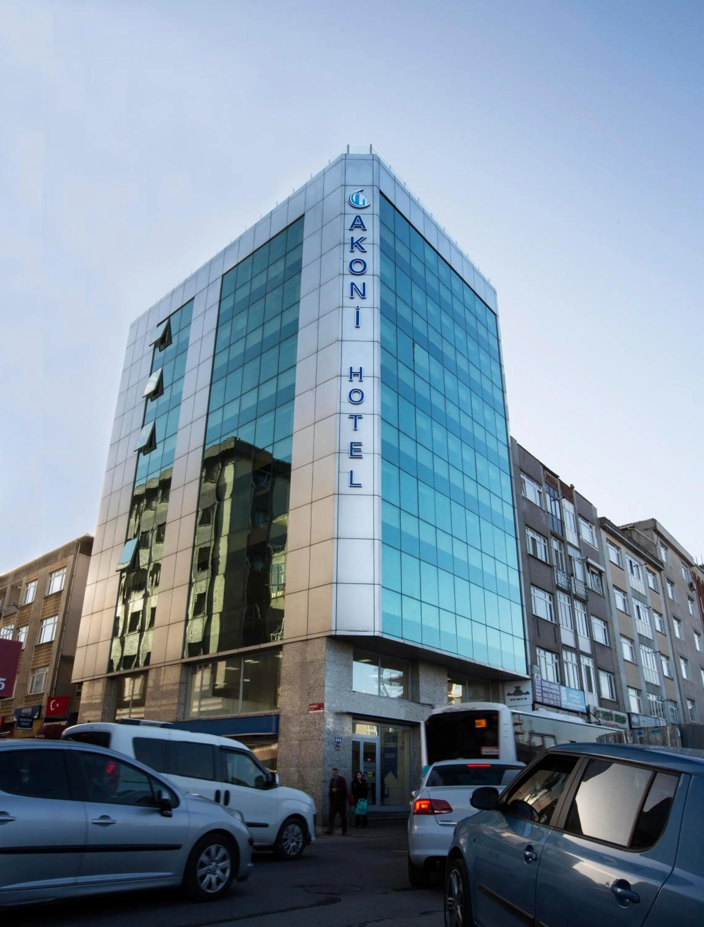 Property building in Akoni Hotel