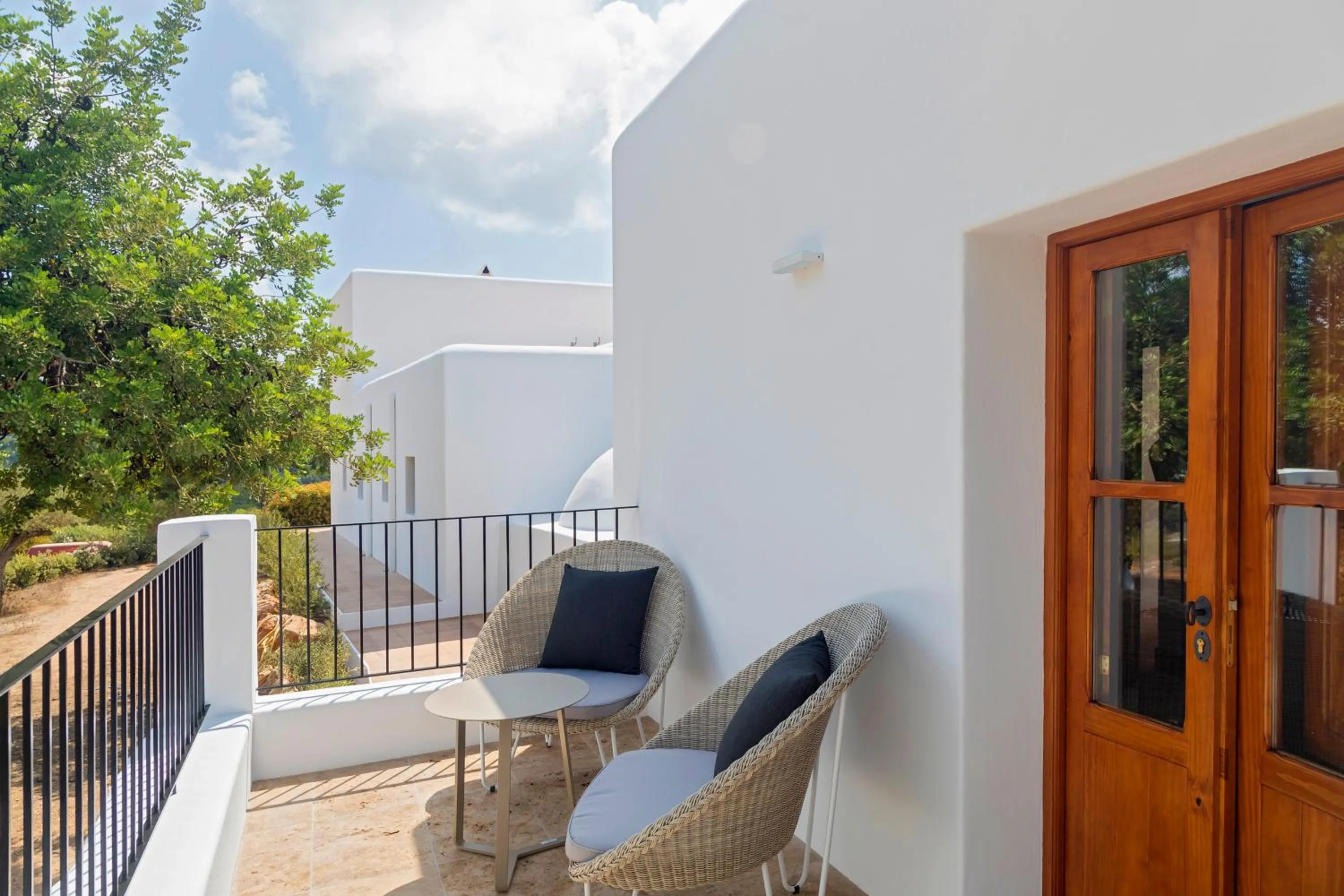 Balcony/Terrace in Agroturismo Can Toni Xumeu - Adults Only