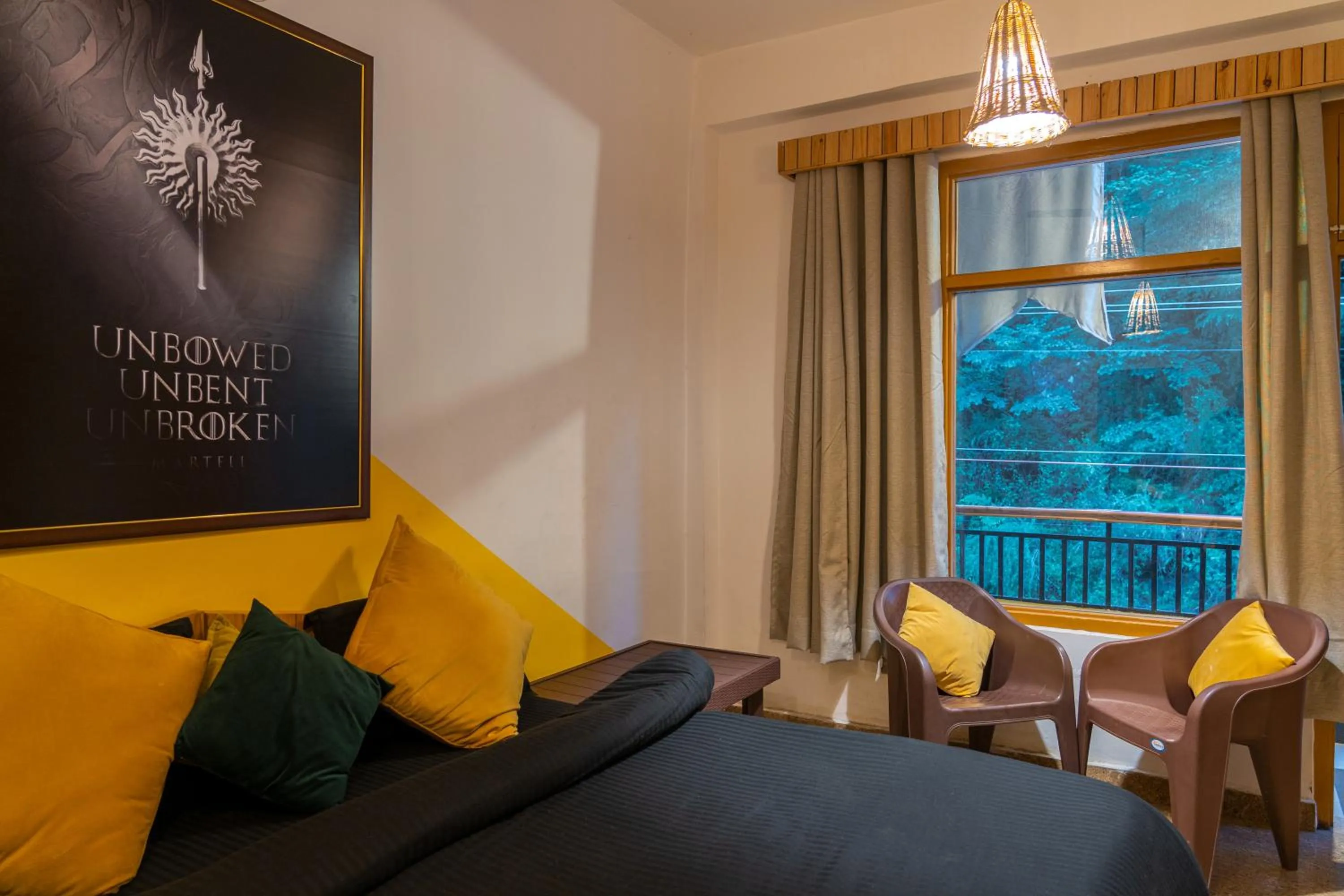 Bed in Whoopers Hostel Kasol