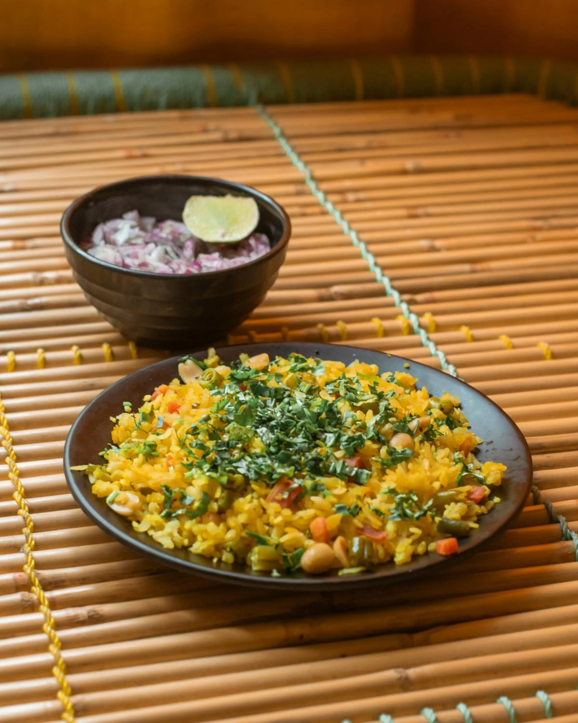 Food close-up in Whoopers Hostel Kasol