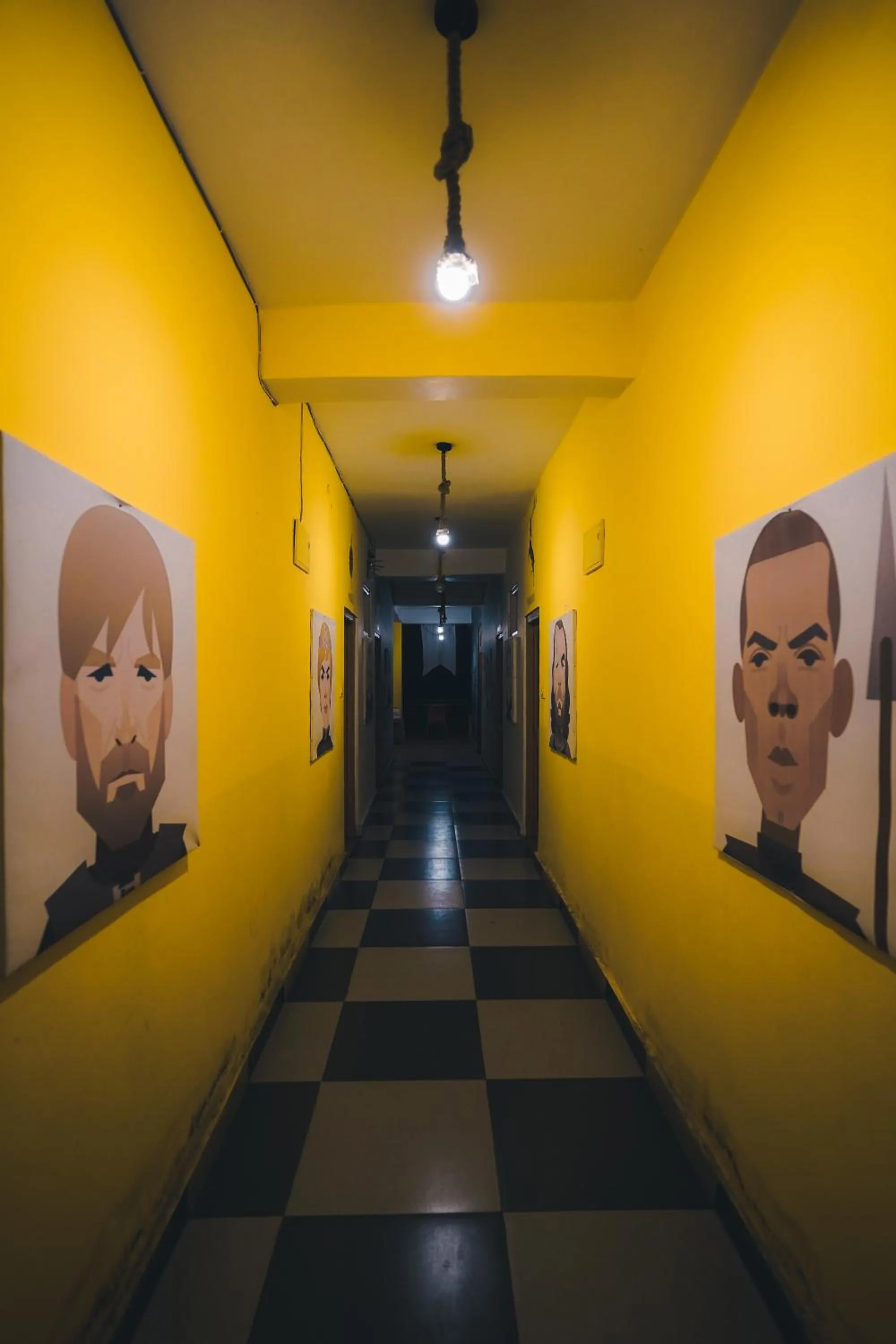 Lobby or reception in Whoopers Hostel Kasol