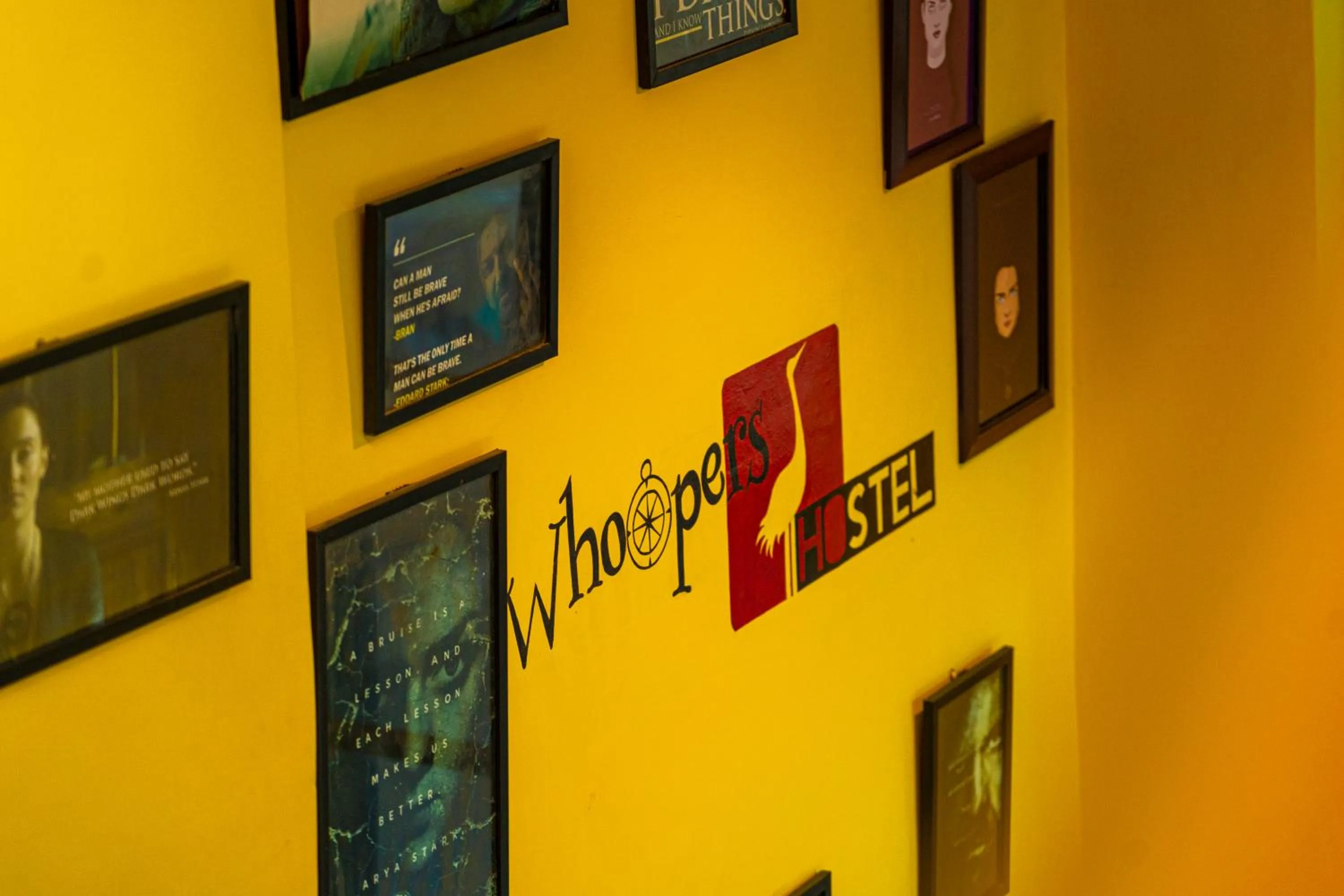 Property logo or sign in Whoopers Hostel Kasol