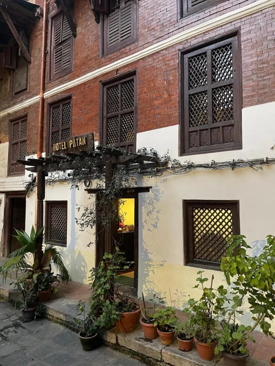 Property building in Hotel Patan House