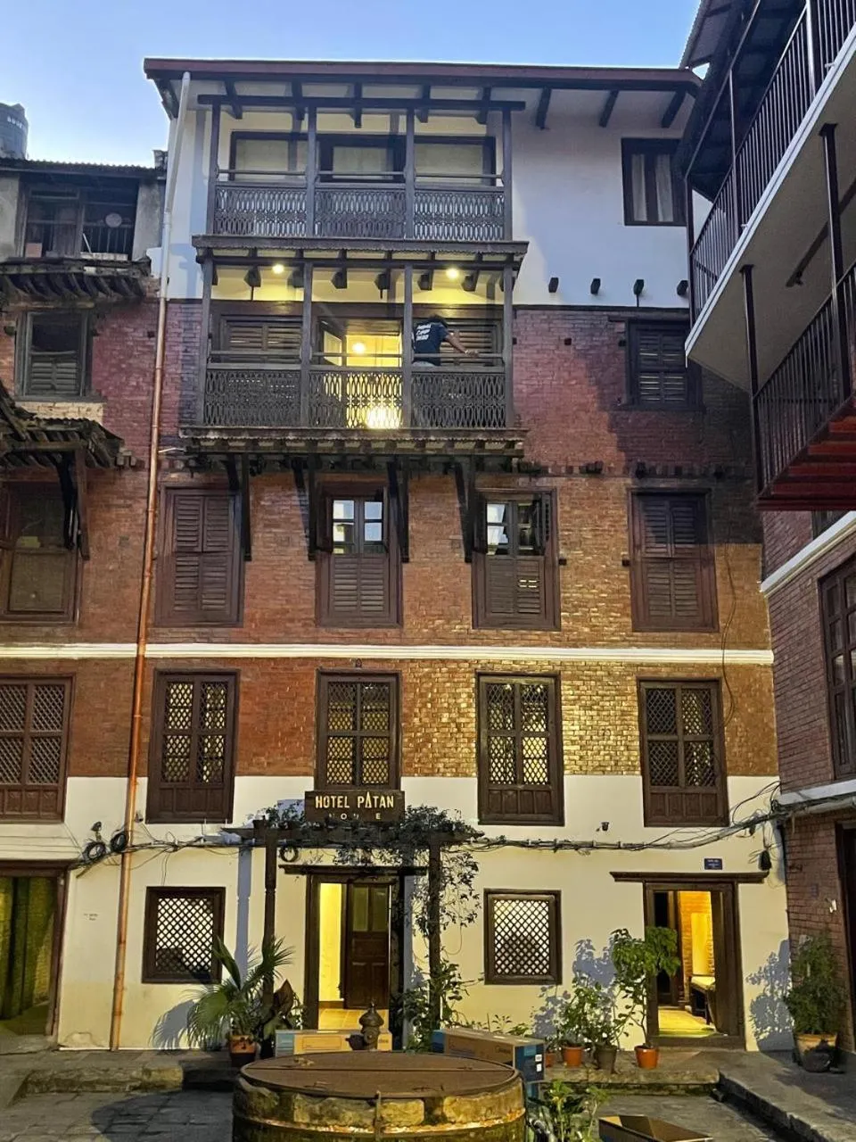 Property building in Hotel Patan House
