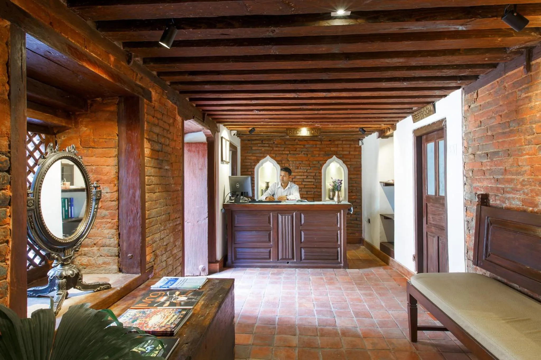 Property building in Hotel Patan House