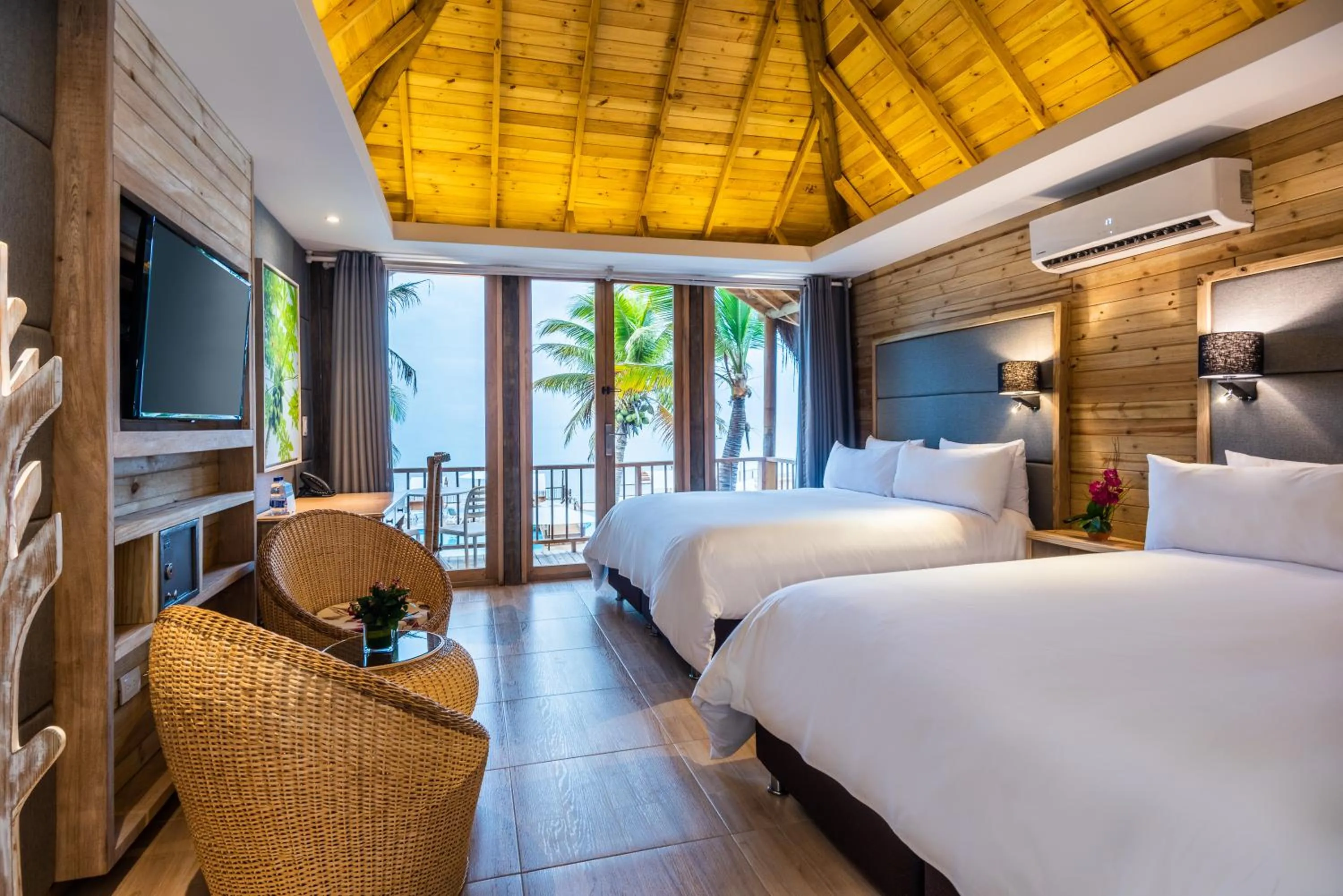 Bedroom, Bed in Hotel Isla del Encanto