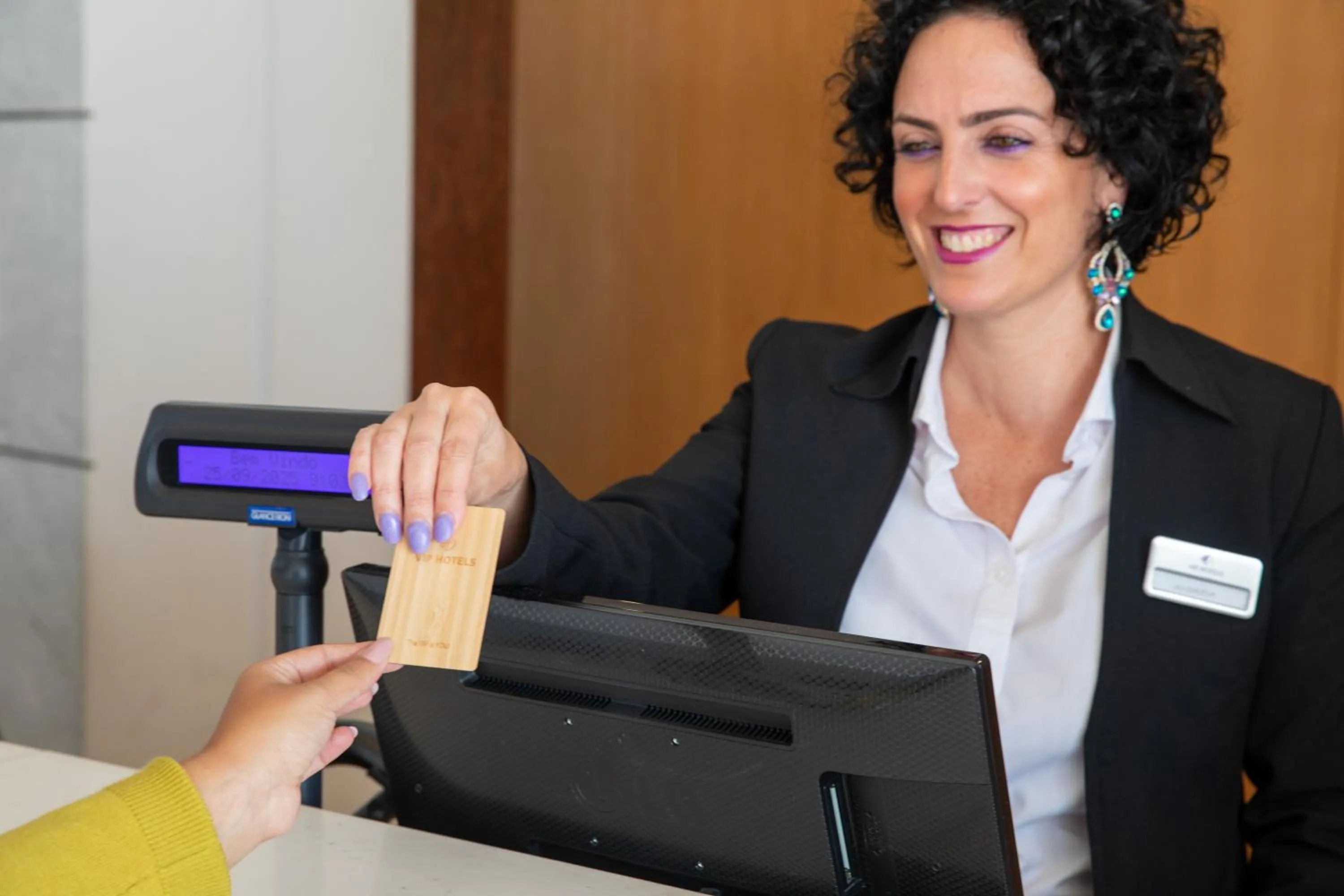 Lobby or reception in VIP Executive Azores Hotel