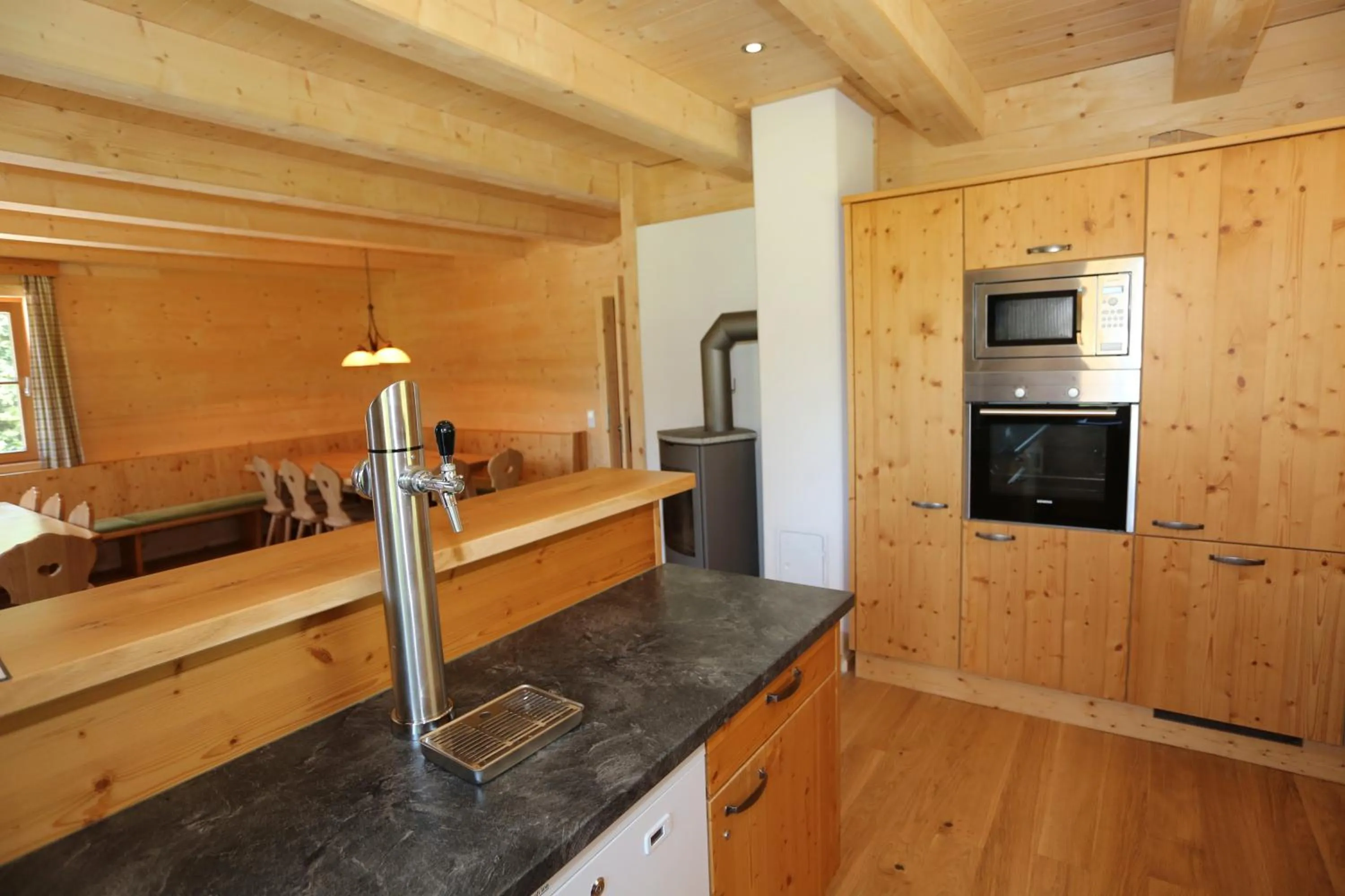 Kitchen or kitchenette in Hüttendorf Schladming