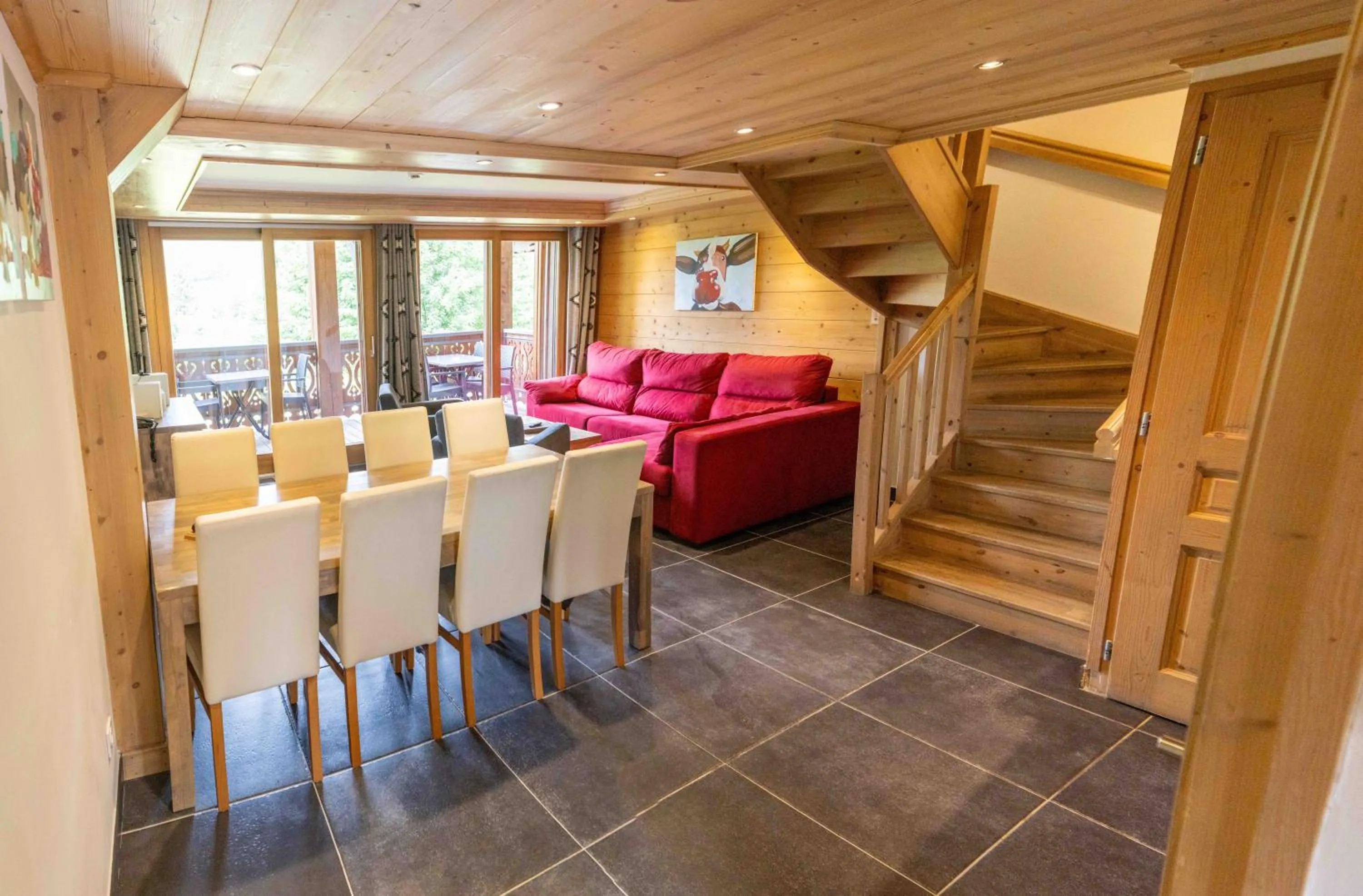 Superior Two-Bedroom Chalet in Les Chalets d'Adelphine & SPA