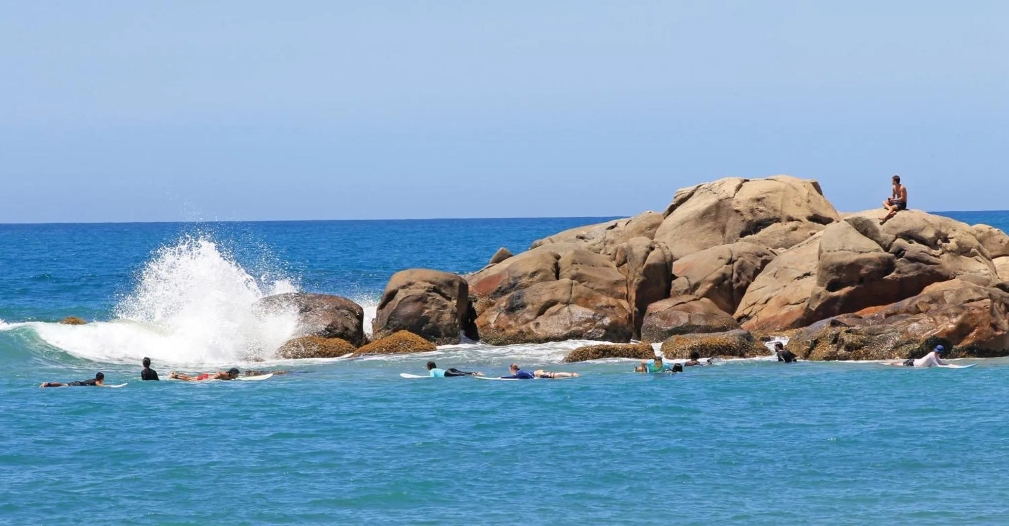 Beach in De Perla Resort