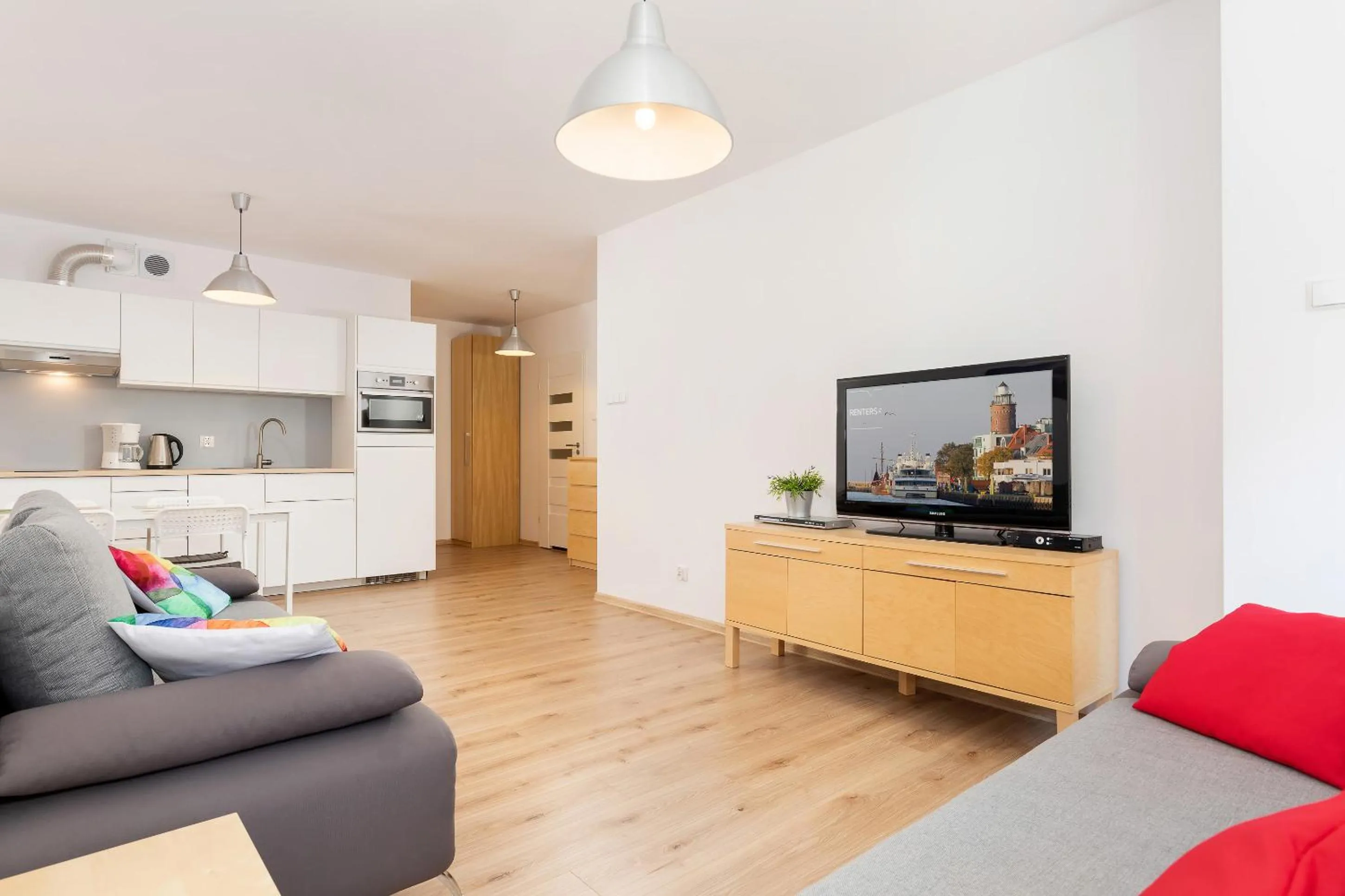 Property building in Apartamenty Polanki Park BASEN, SAUNA & SIŁOWNIA by Noclegi Renters