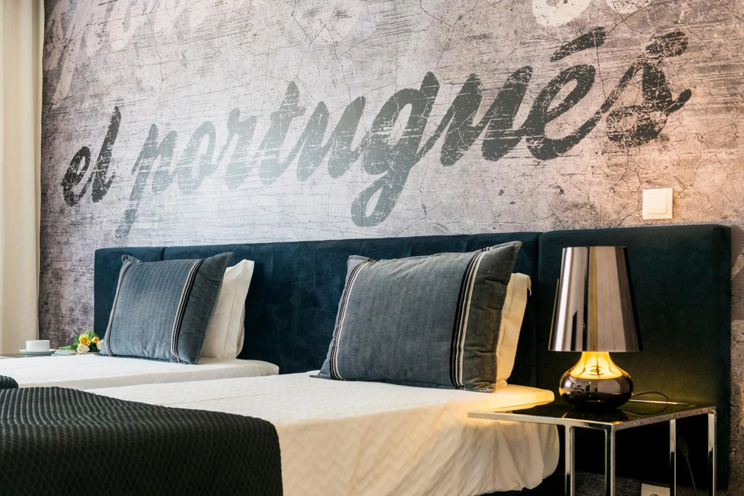 Decorative detail, Bed in Sport Hotel A Seleção