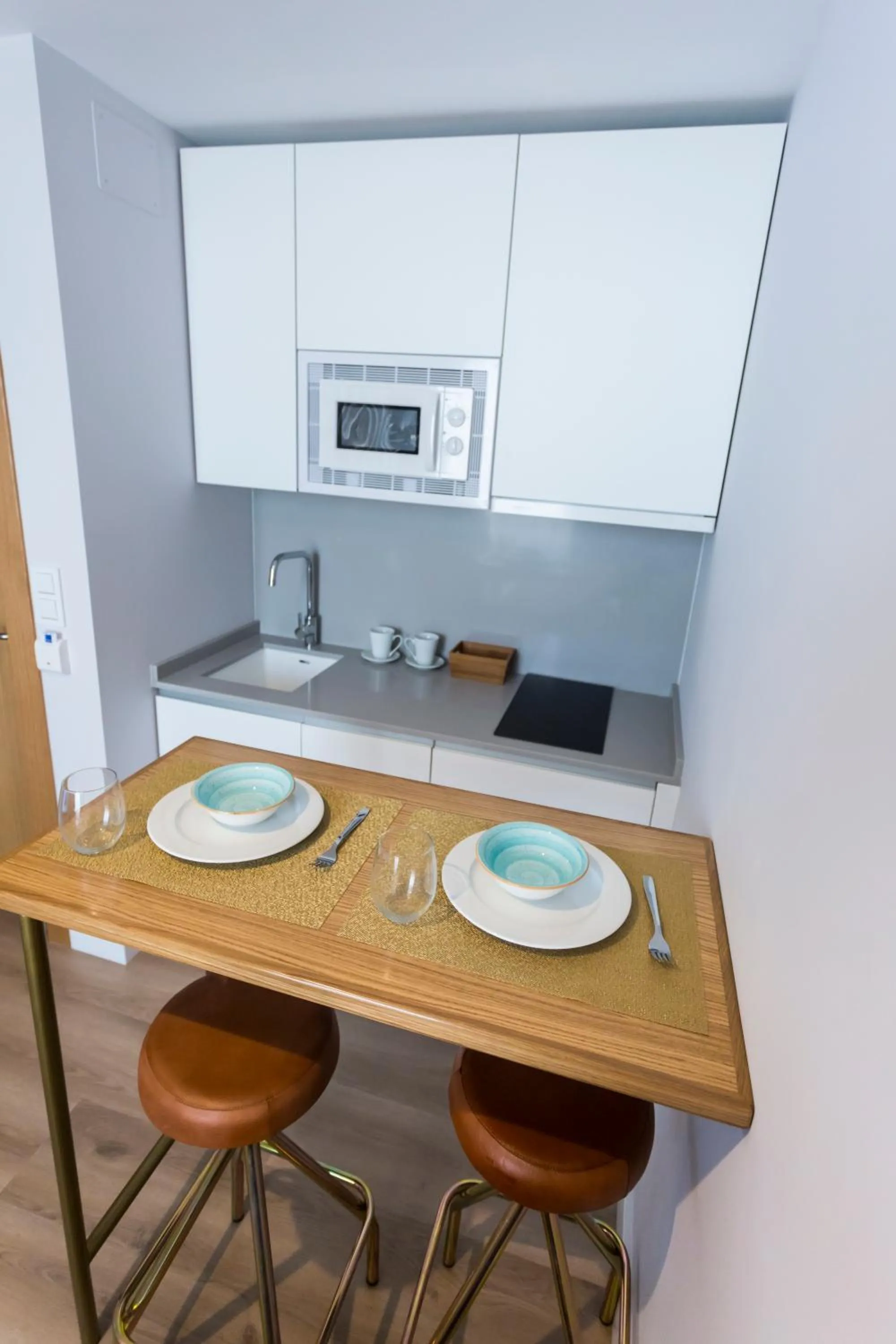 Kitchen or kitchenette in Casa de la Merced Suites