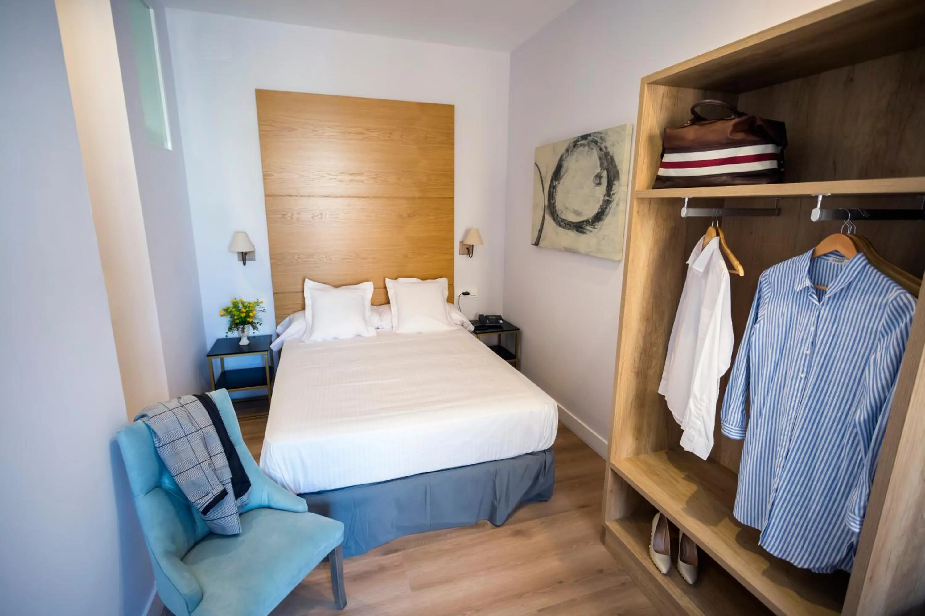 Bed in Casa de la Merced Suites