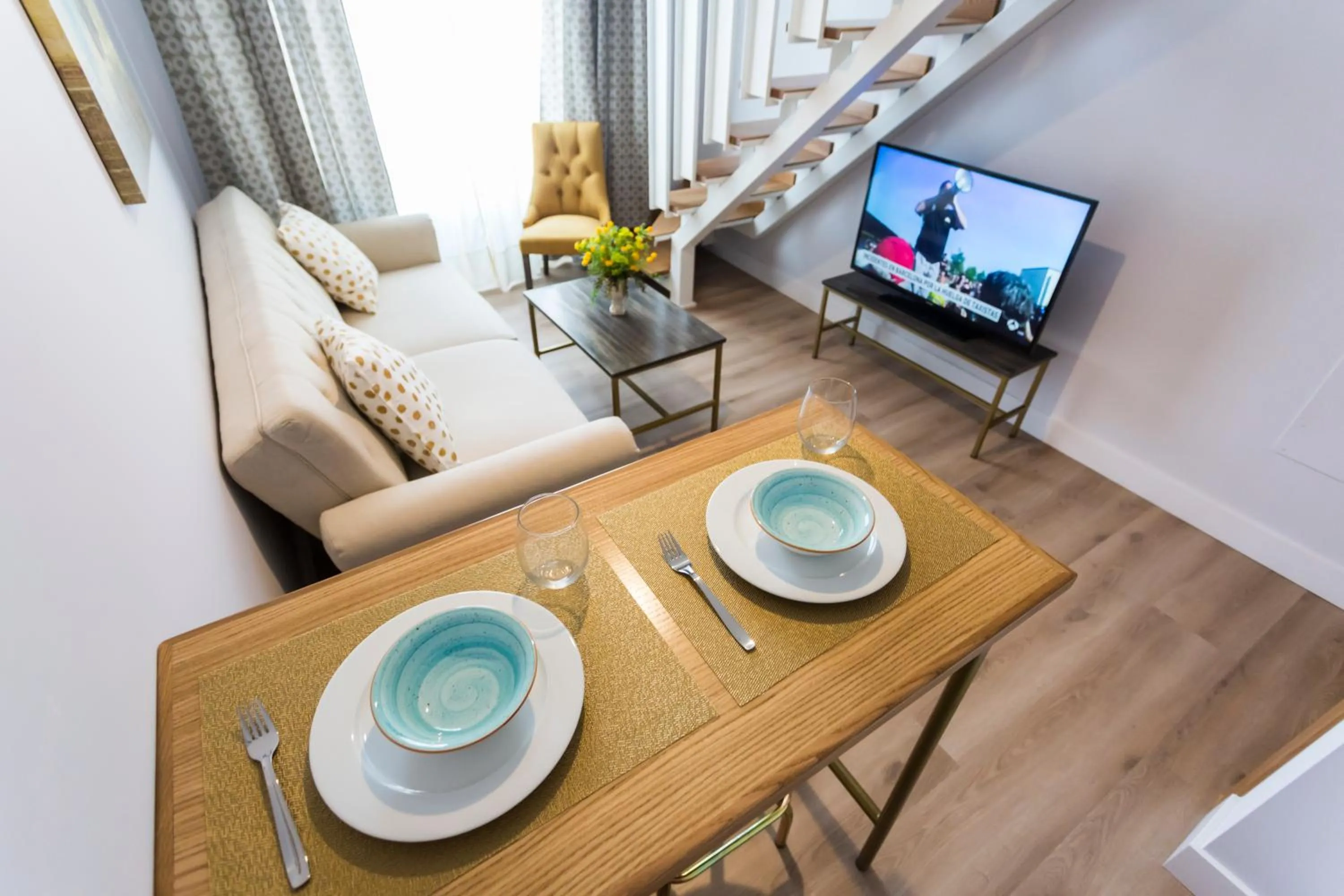 TV and multimedia in Casa de la Merced Suites