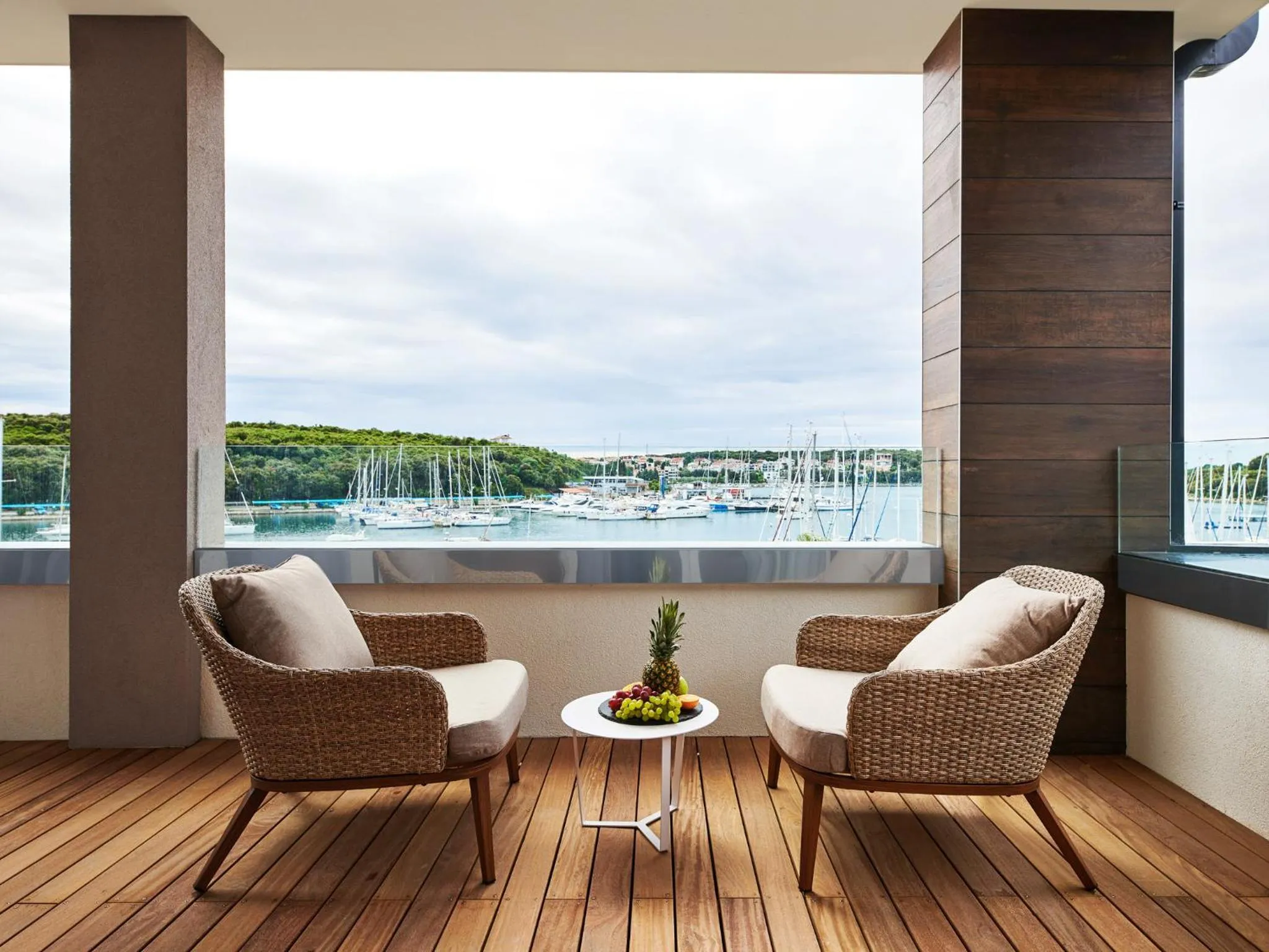 Seating area in Ribarska Koliba Resort