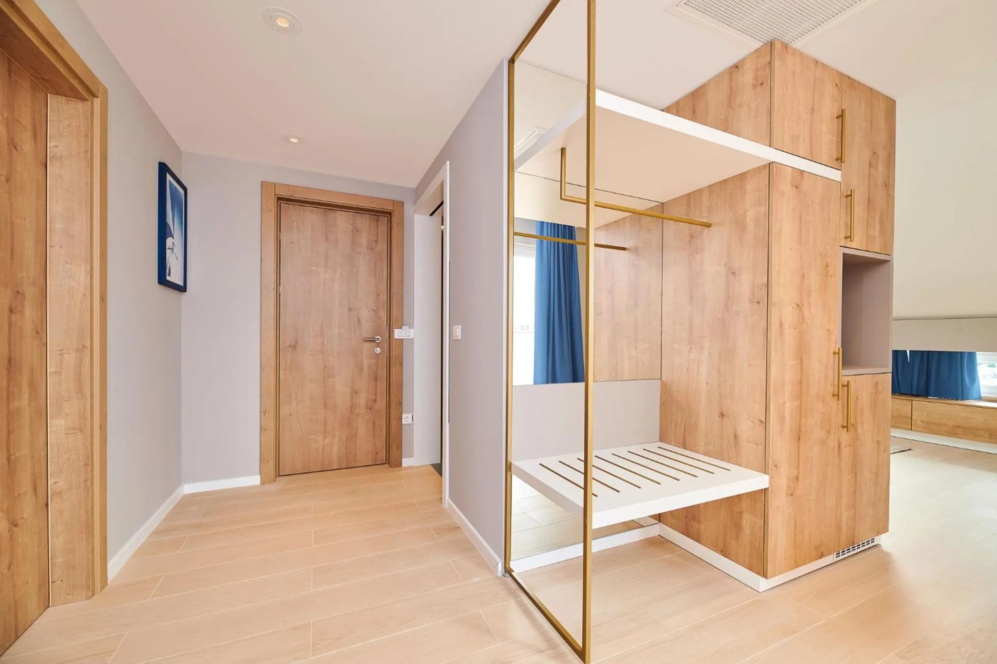 Property building, Bed in Ribarska Koliba Resort