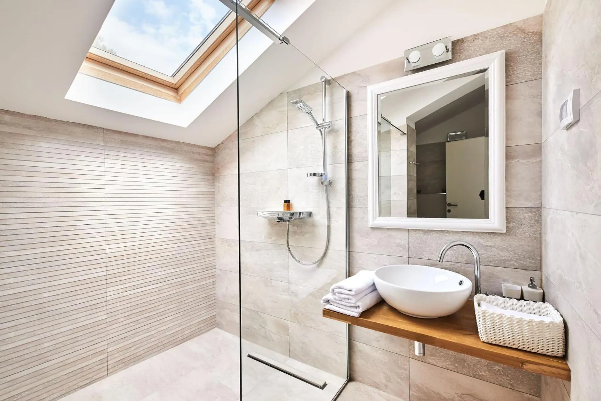 Bathroom in Ribarska Koliba Resort