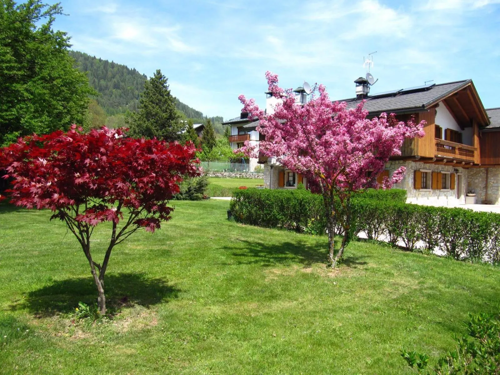 Garden in Ca'Milla B&B nelle Dolomiti