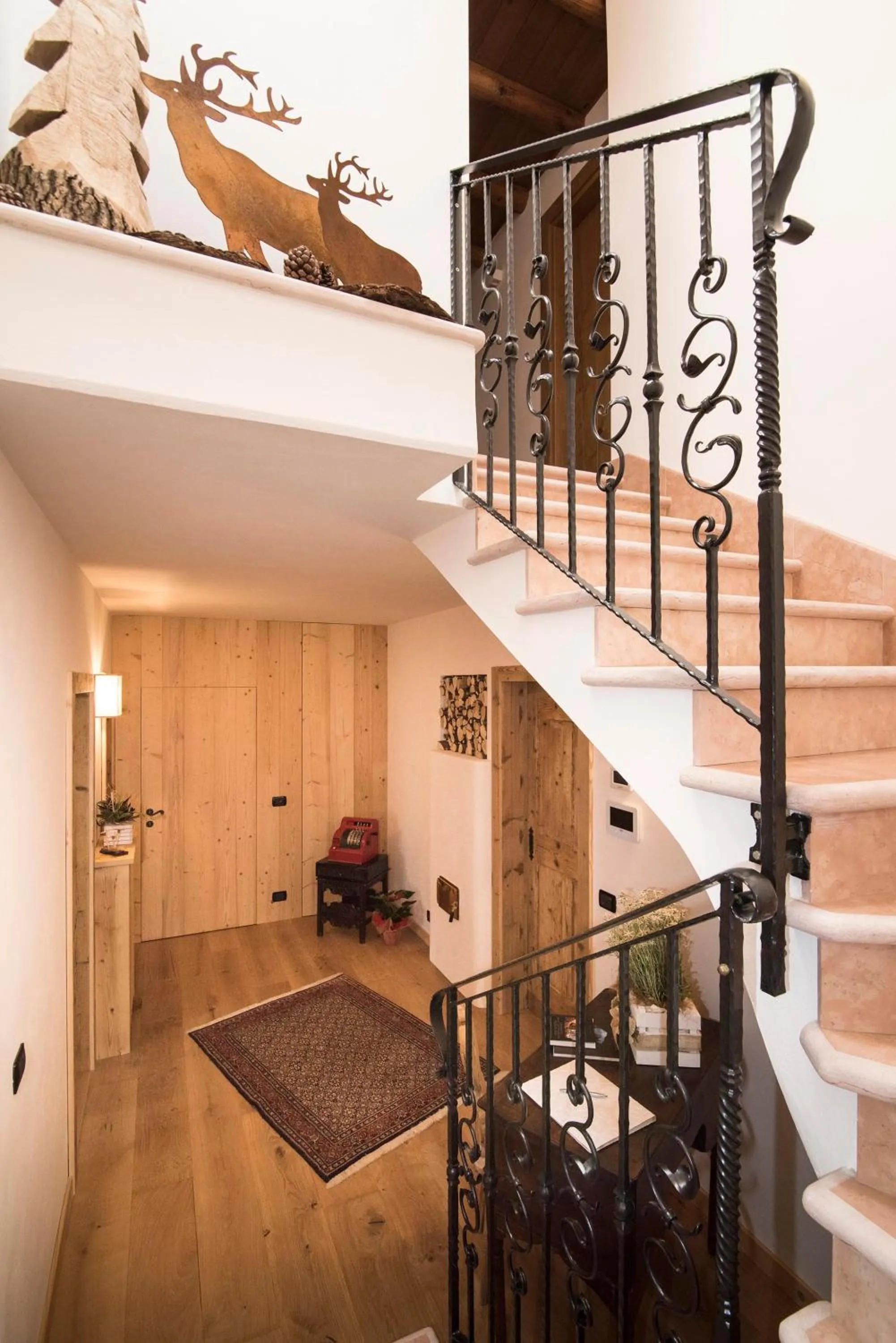 Lobby or reception in Ca'Milla B&B nelle Dolomiti