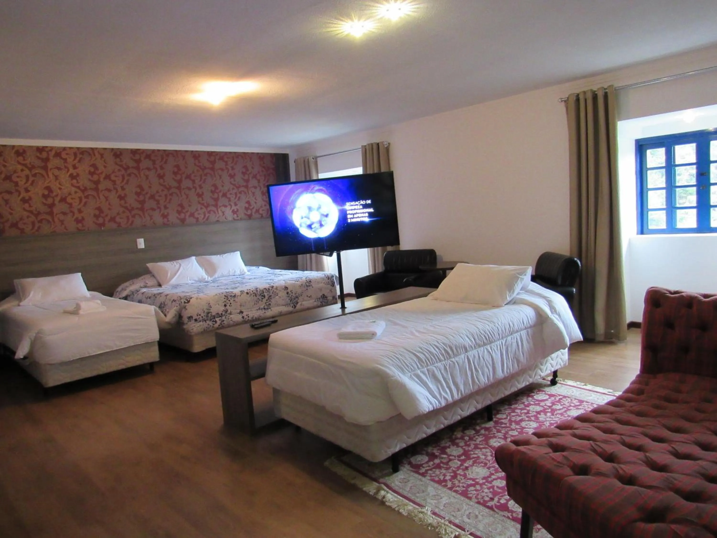 Bed in Golden Forest Pousada