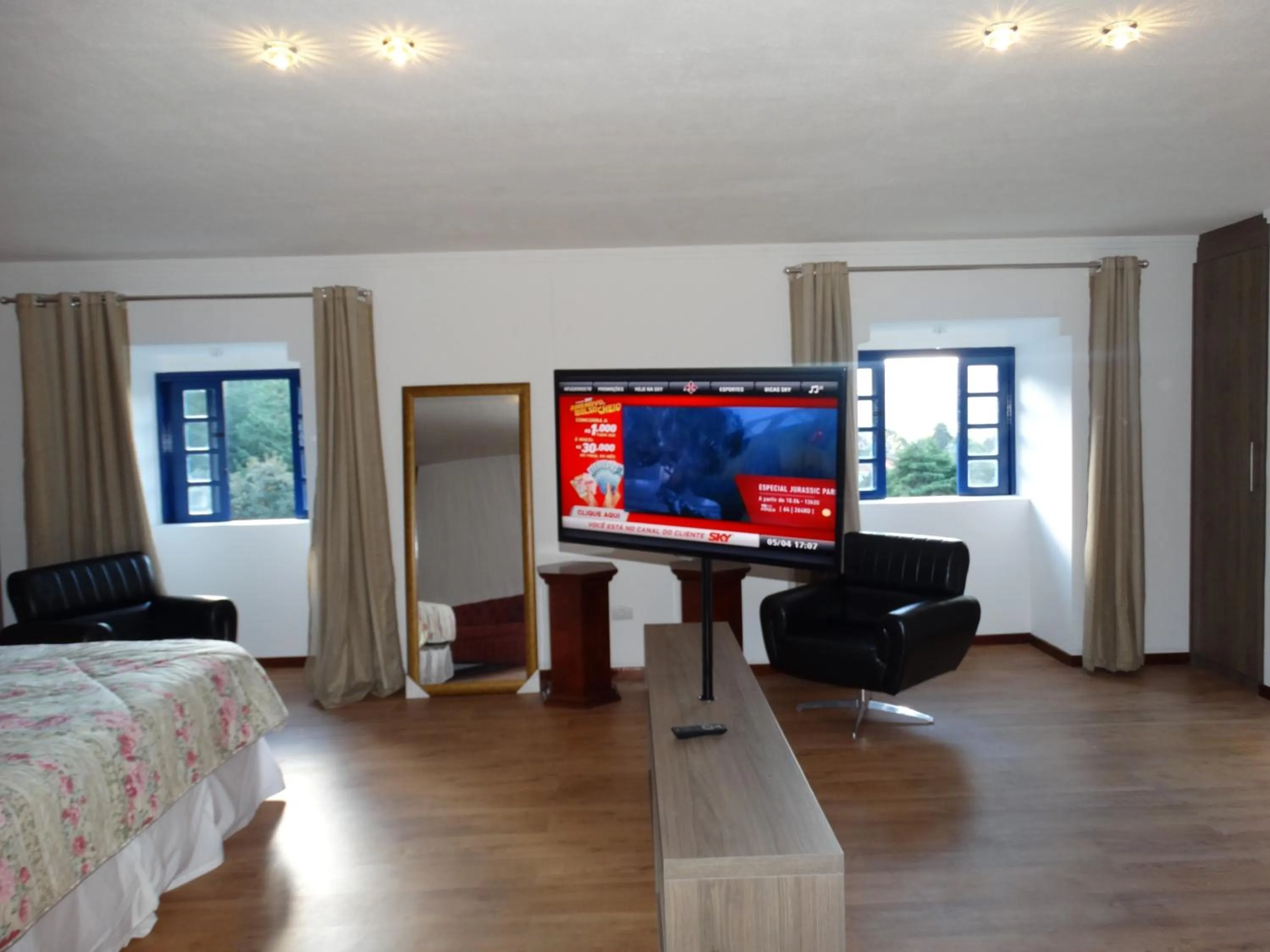 Bed in Golden Forest Pousada