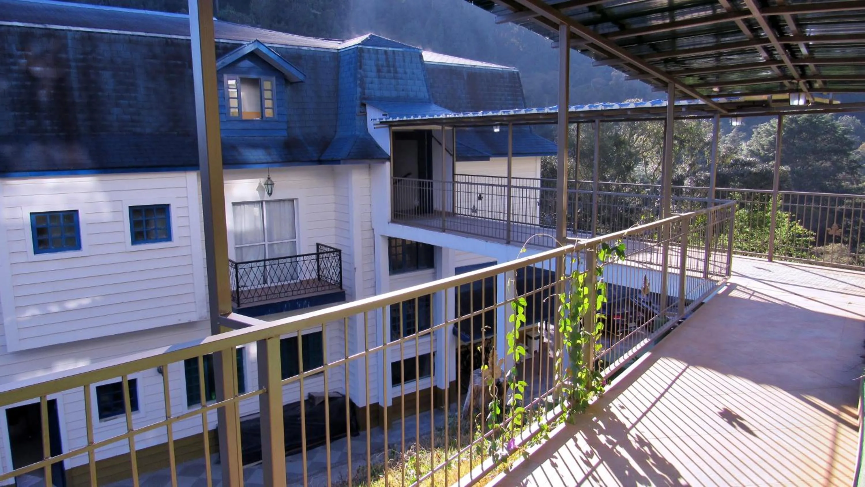 Garden view in Golden Forest Pousada