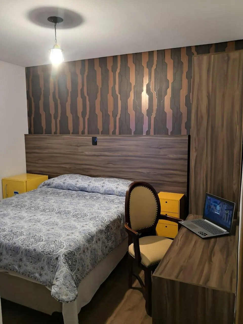 Bed in Golden Forest Pousada