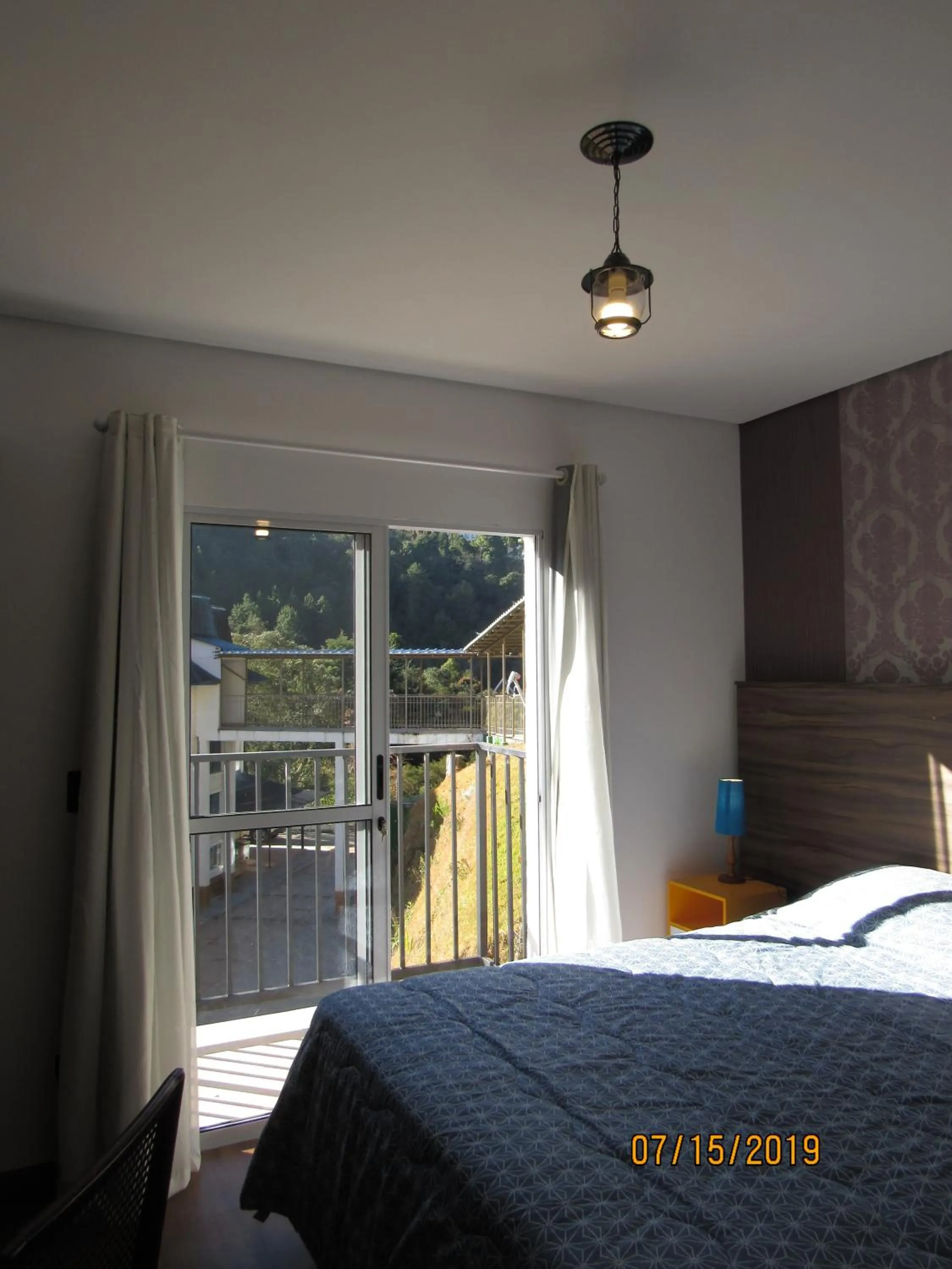 Bed in Golden Forest Pousada