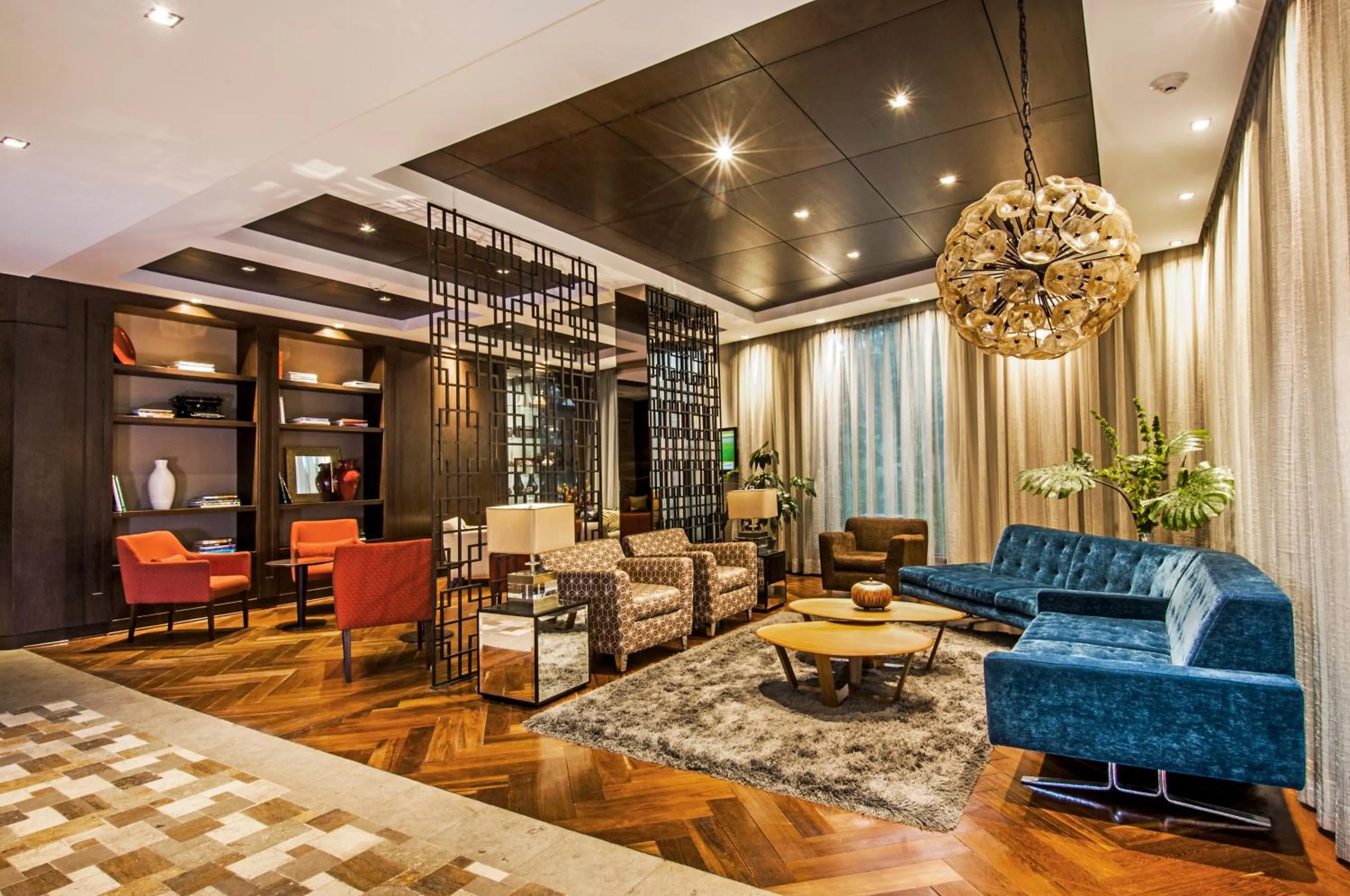 Lobby or reception in Hotel Morrison Usaquén