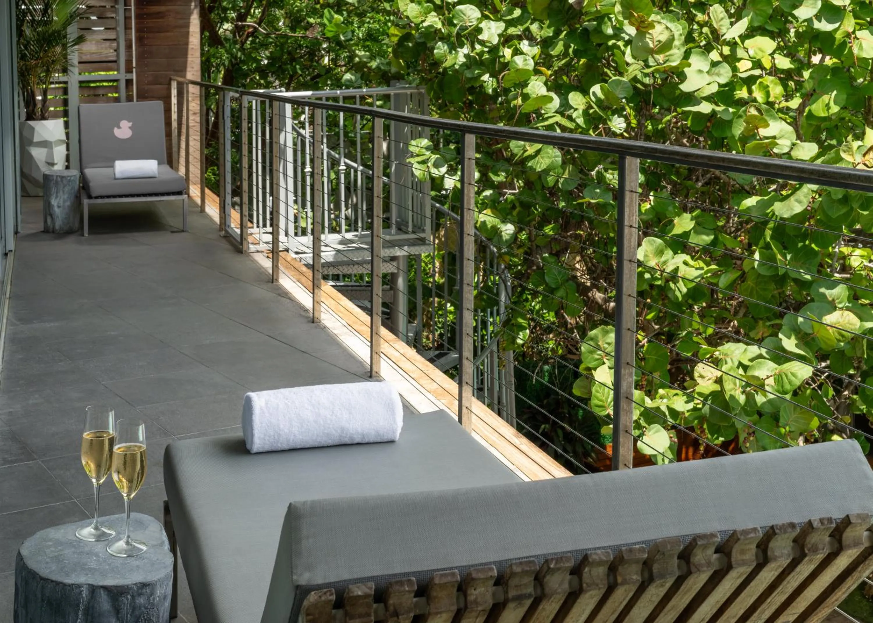 Balcony/Terrace in SLS South Beach