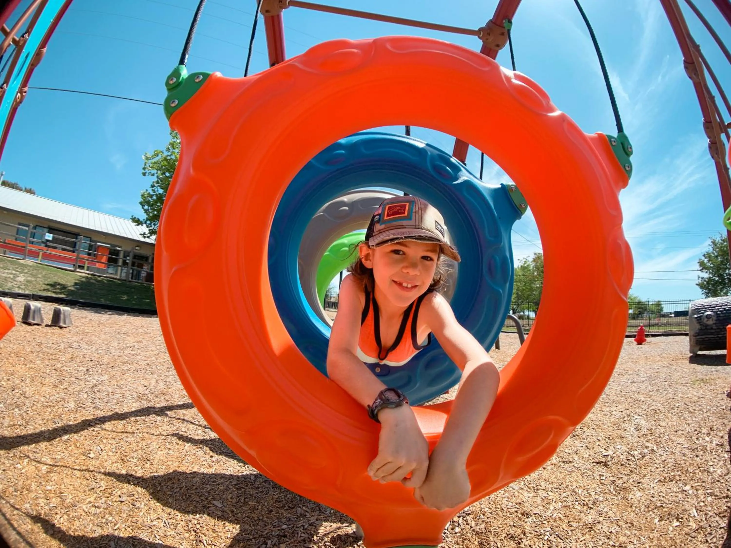 Children play ground in Sun Retreats Texas Hill Country