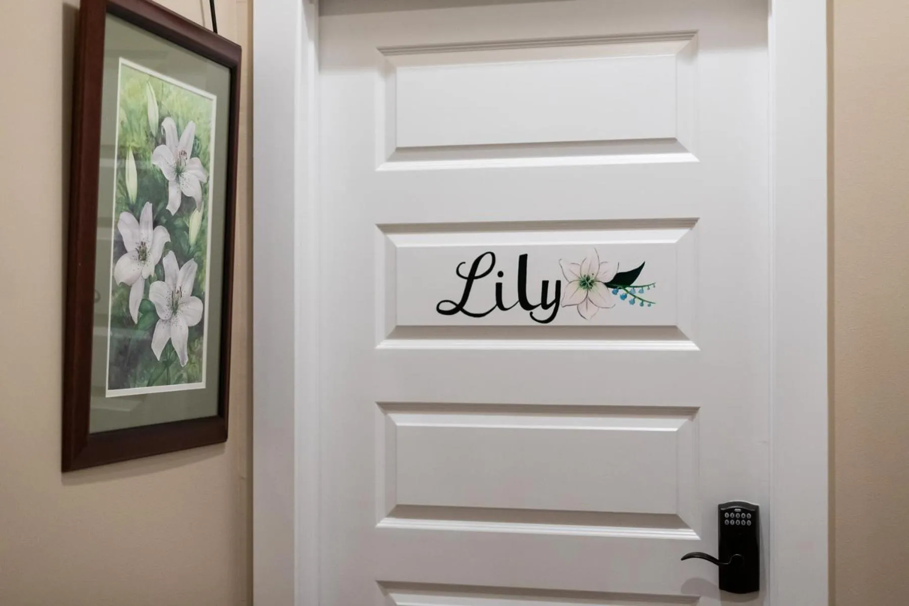 Decorative detail in Bienvenue Mon Ami Bed and Breakfast