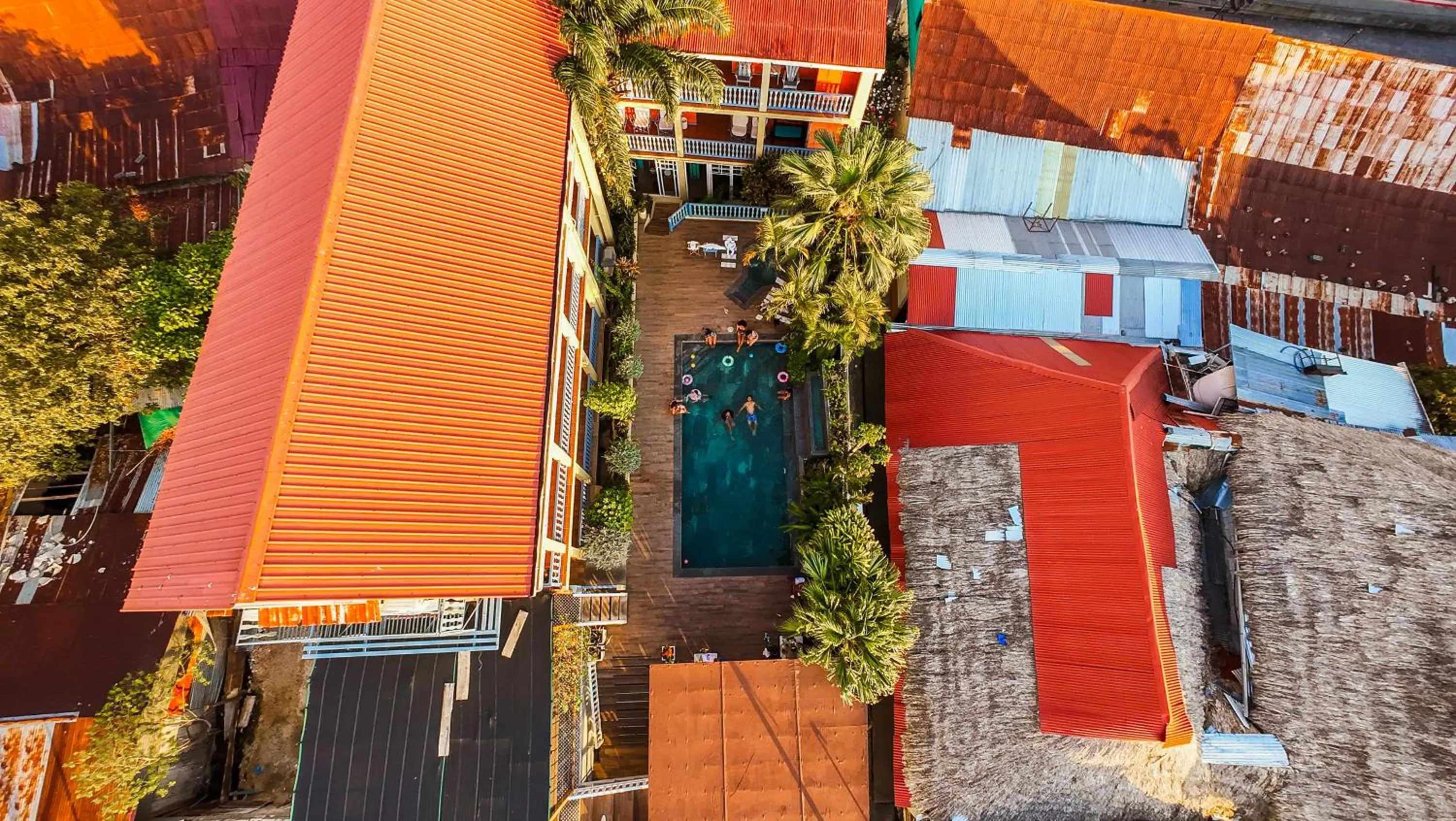 Bird's eye view in Hotel Casona de La Isla