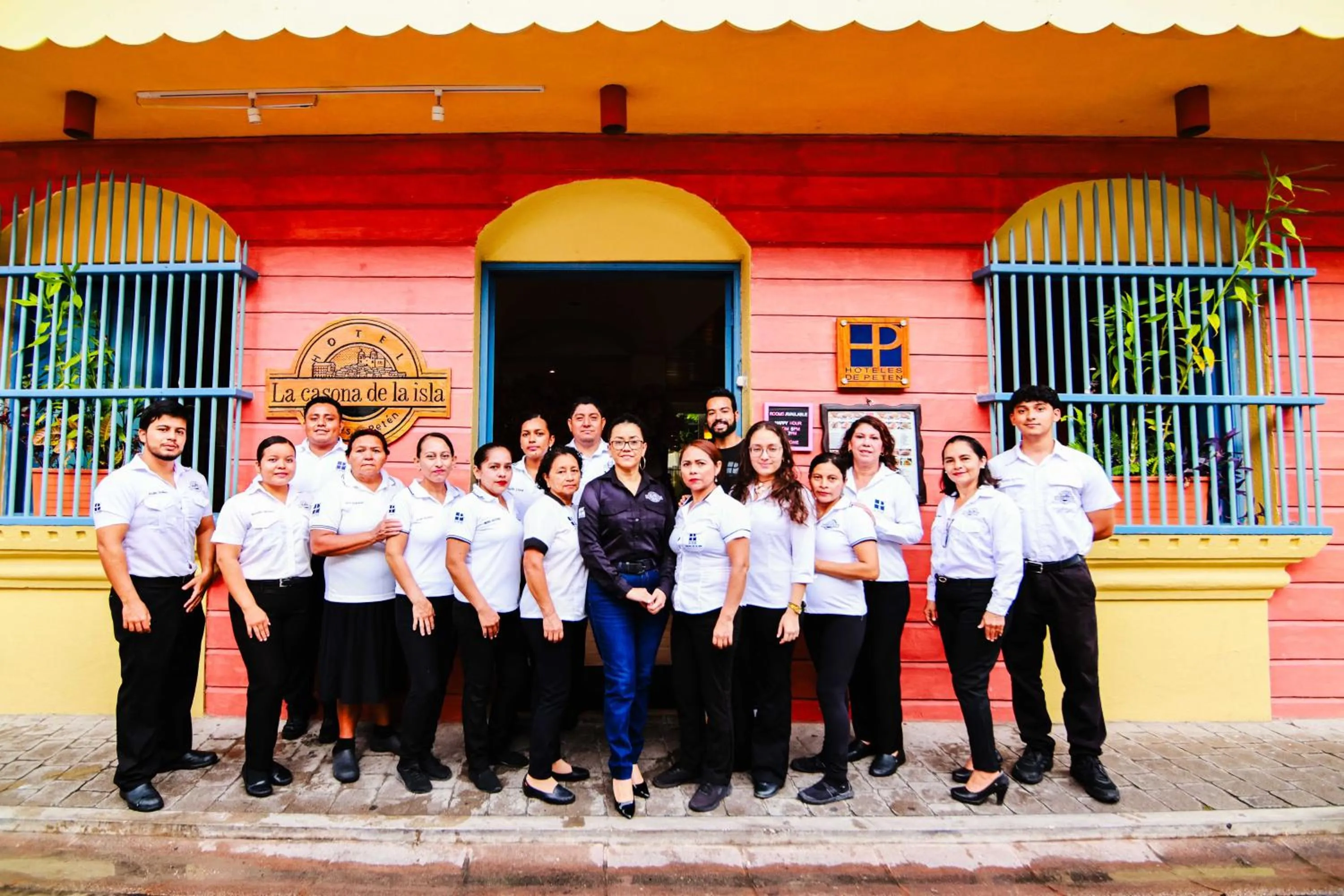 Staff in Hotel Casona de La Isla