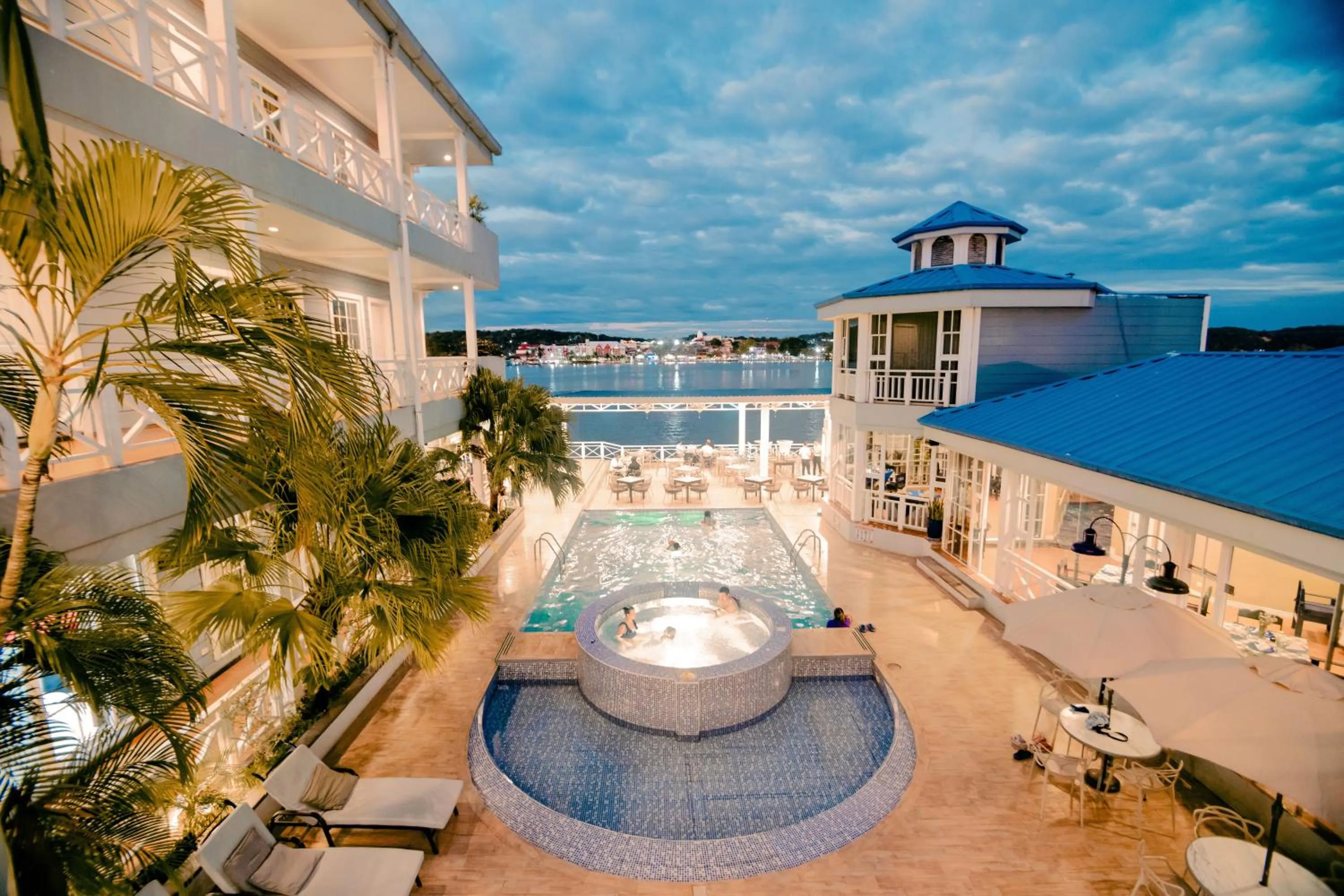 Lake view in Hotel Casona del Lago