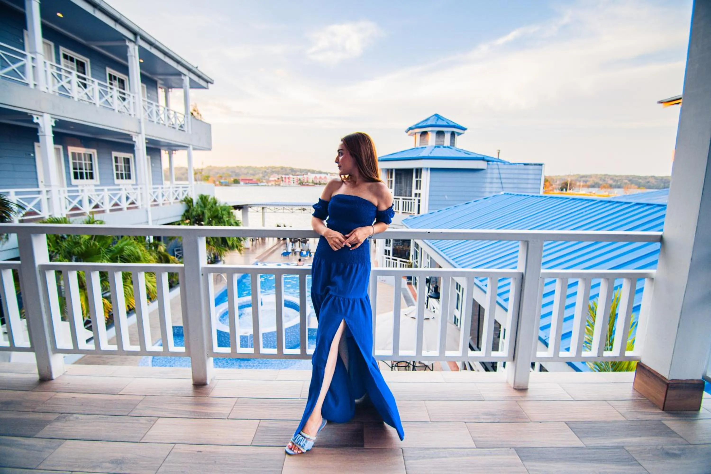 Lake view in Hotel Casona del Lago