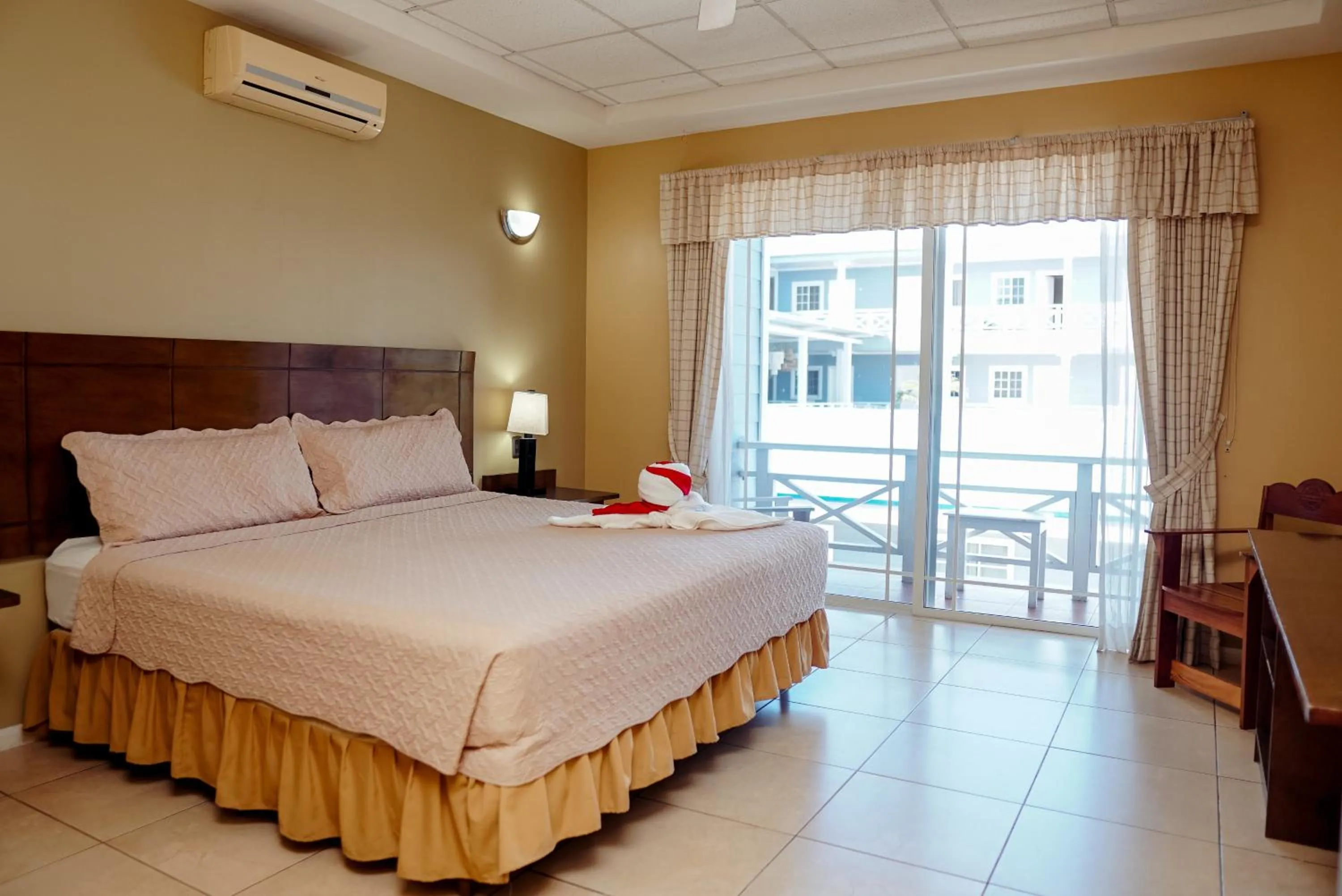 Bed in Hotel Casona del Lago